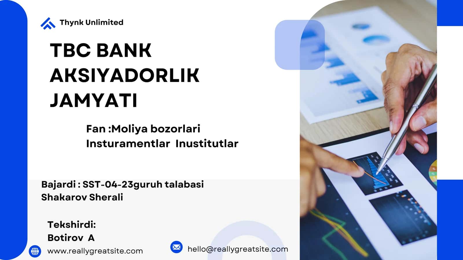 TBC Bankning Moliya Bozori 1