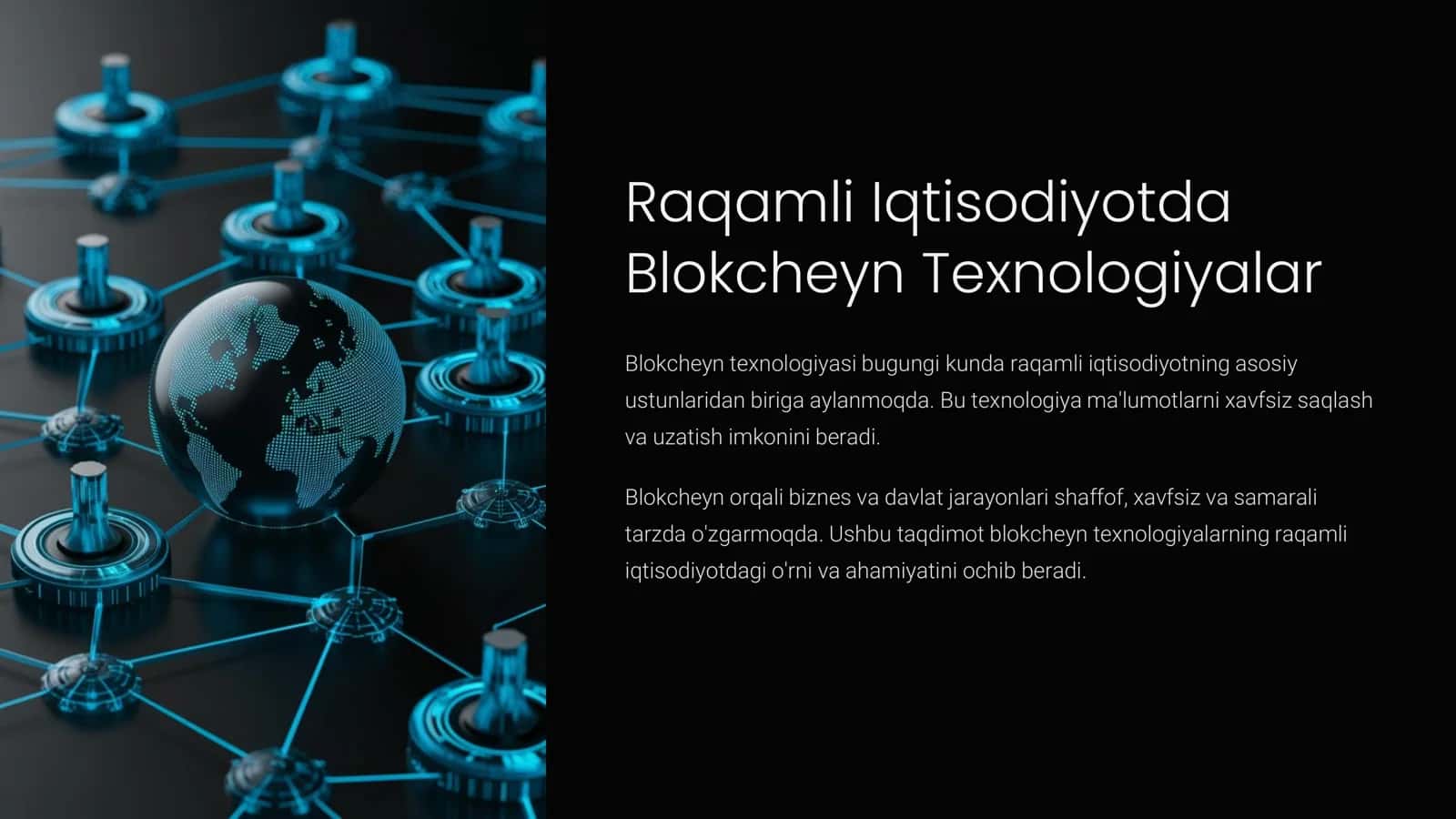Blokcheyn Texnologiyalar 1