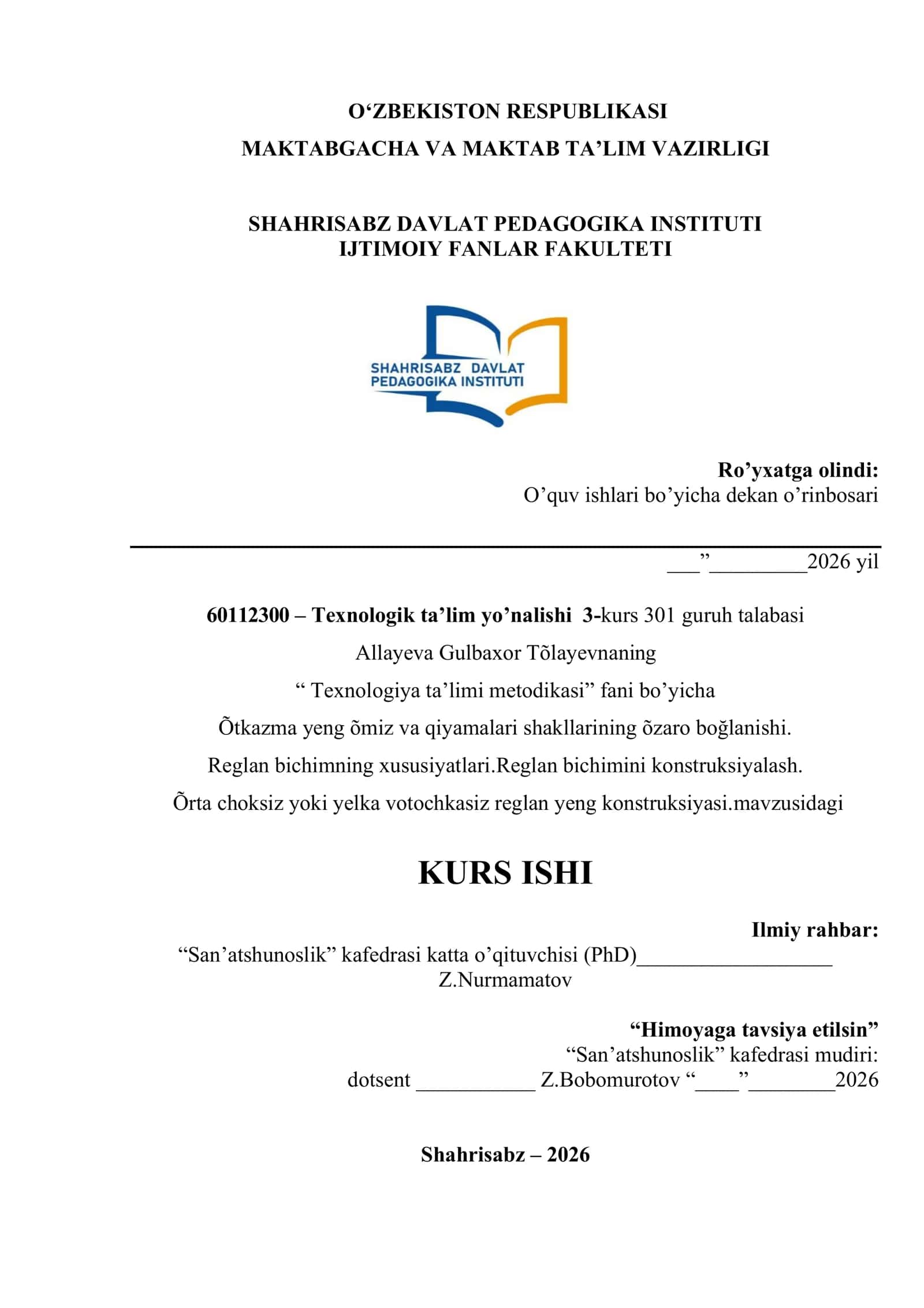 Reglan bichimi konstruksiyalash 1