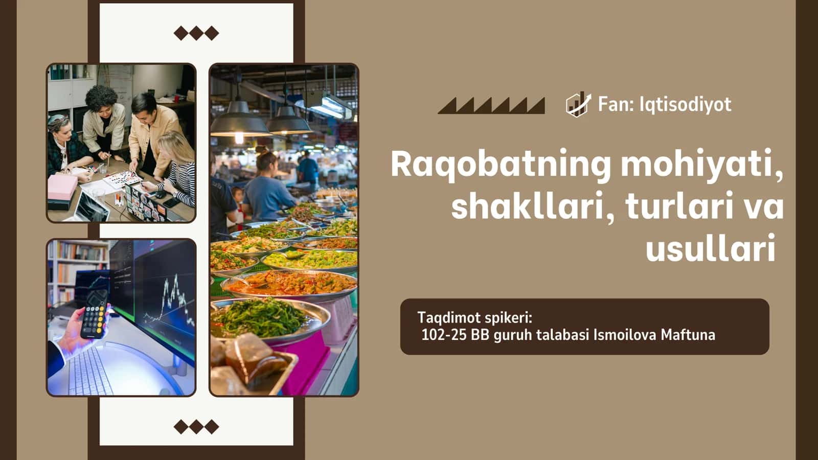 Raqobatning mohiyati, shakllari, turlari va usullari 1