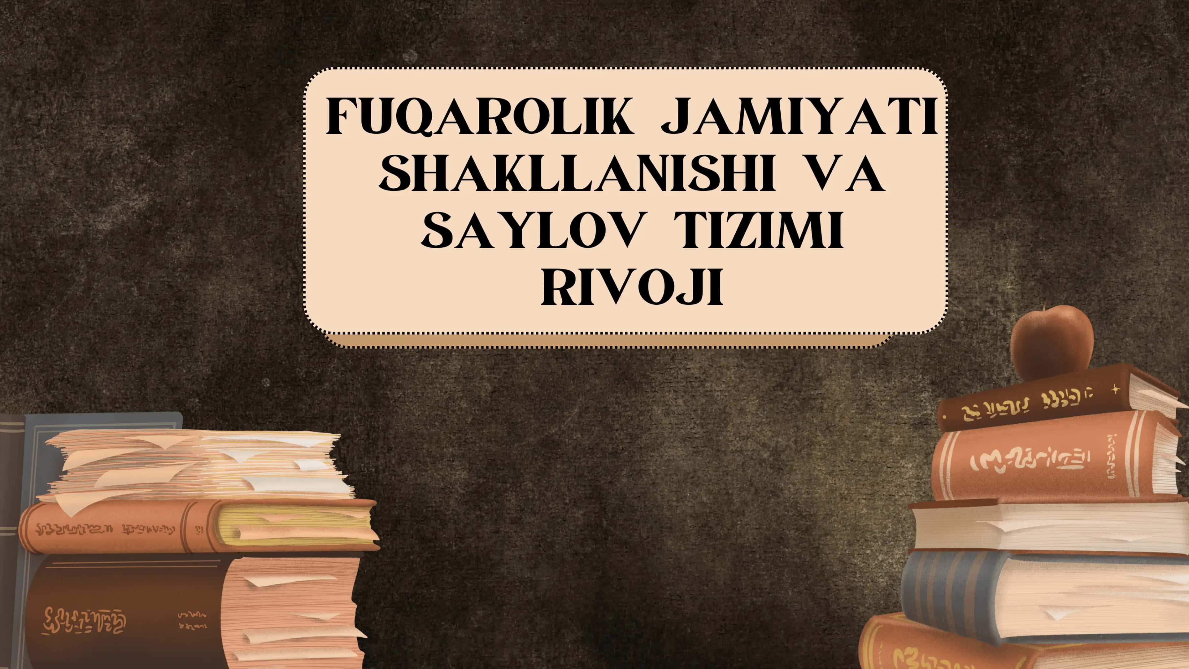 FUQAROLIK JAMIYATI 1