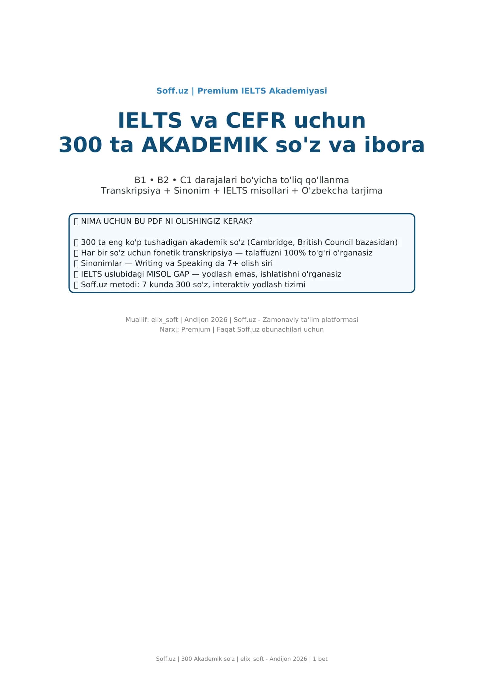 Premium IELTS Akademiyasi 1