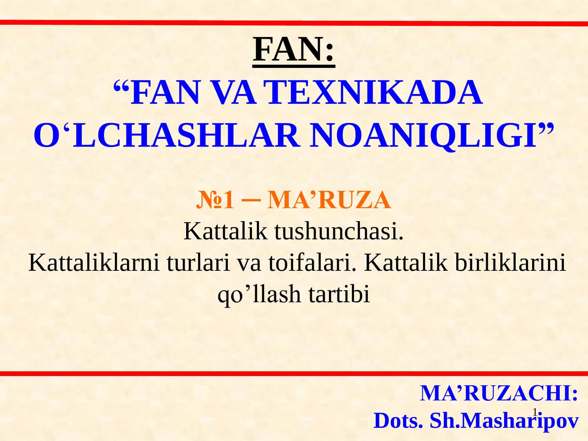 Kattalik birliklarini qo‘llash to‘g‘risida 1