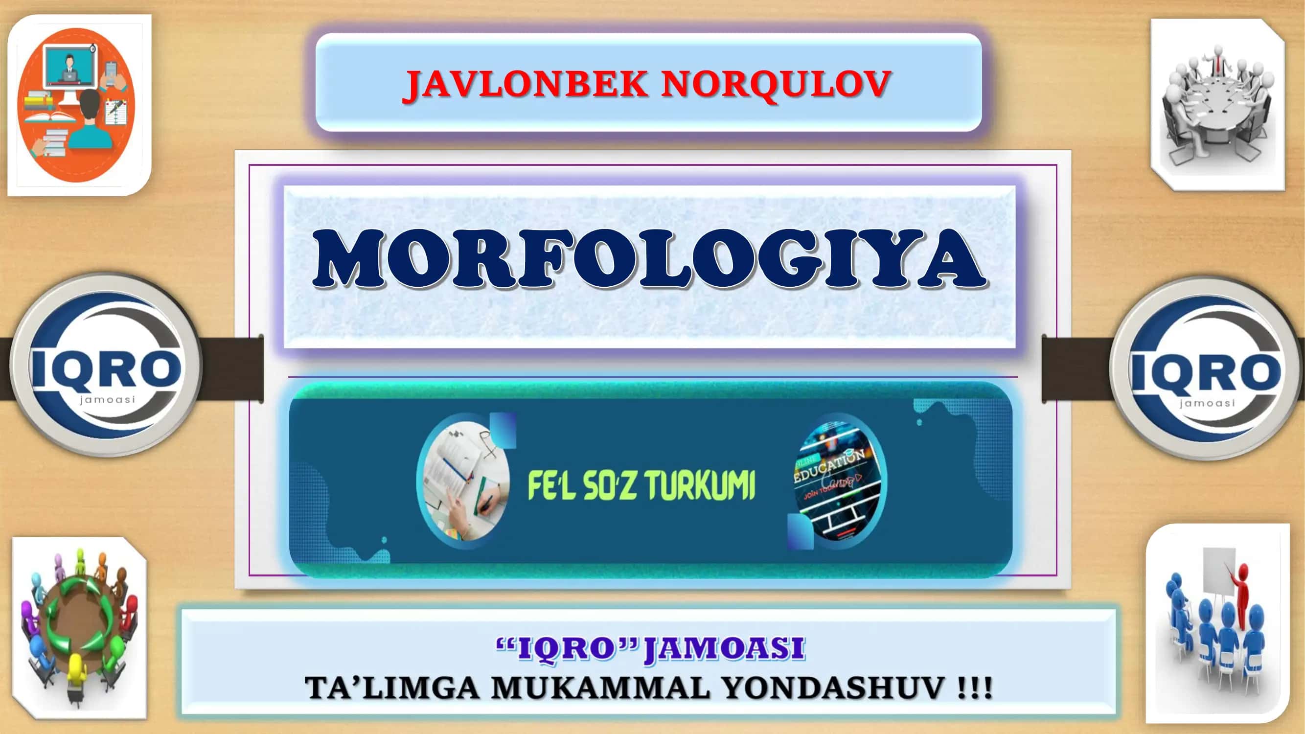 Fe'l so‘z turkumi 1
