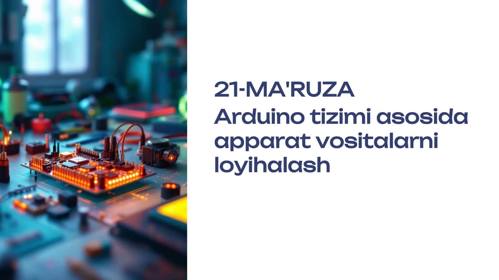 Arduino tizimi asosida apparat vositalarni loyihalash 1