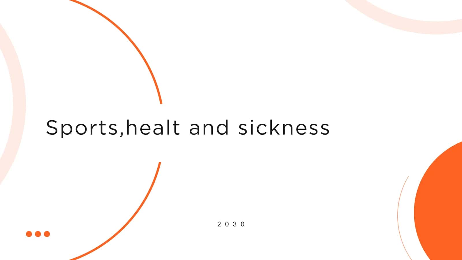 Health and Sports 1