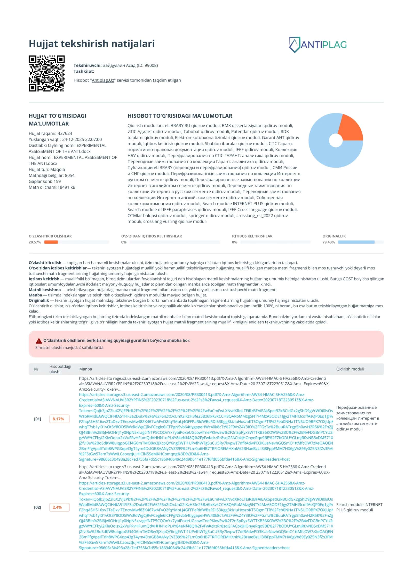EXPERIMENTAL ASSESSMENT OF THE ANTI.docx 1