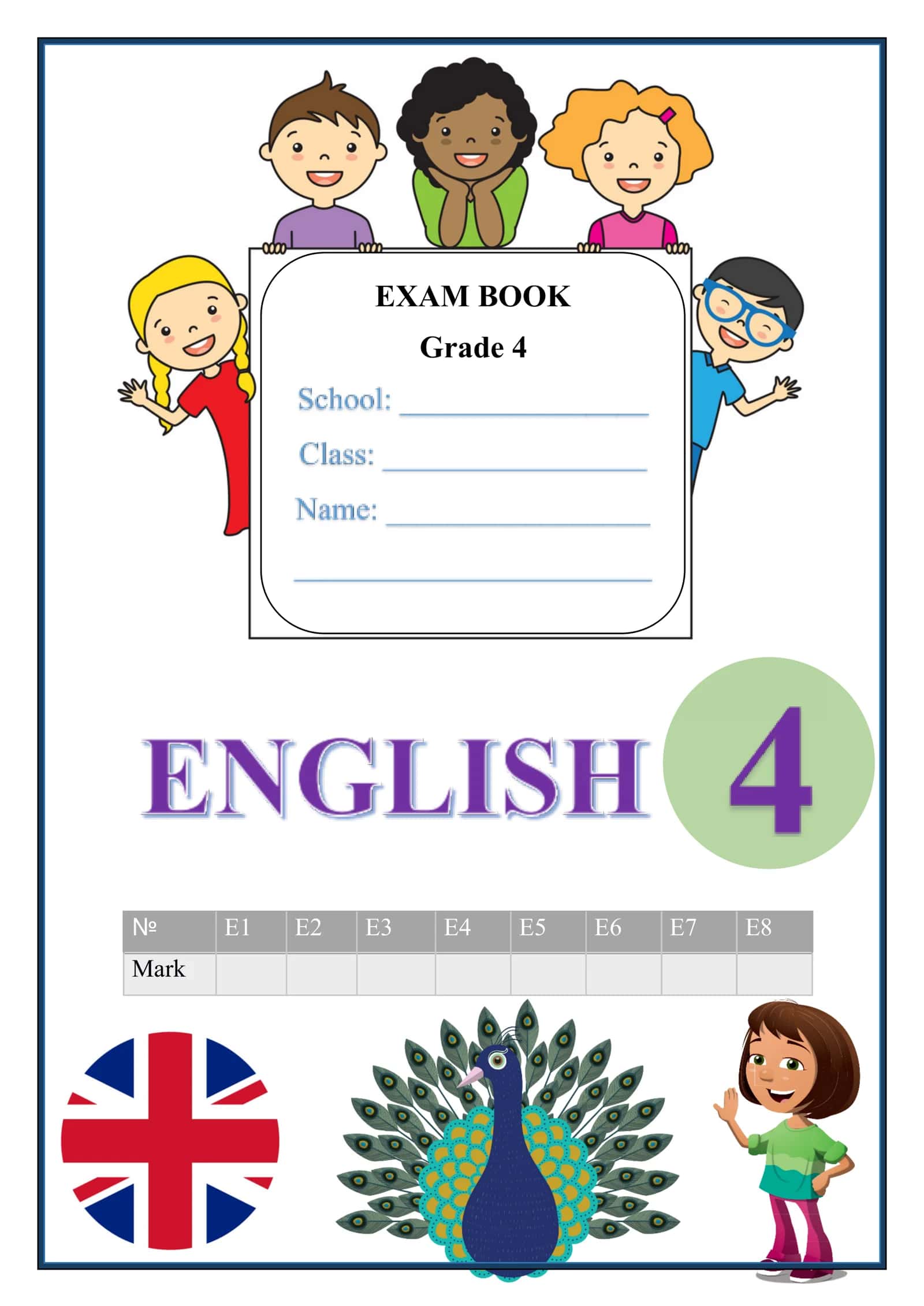 Mark EXAM BOOK Grade 4 1