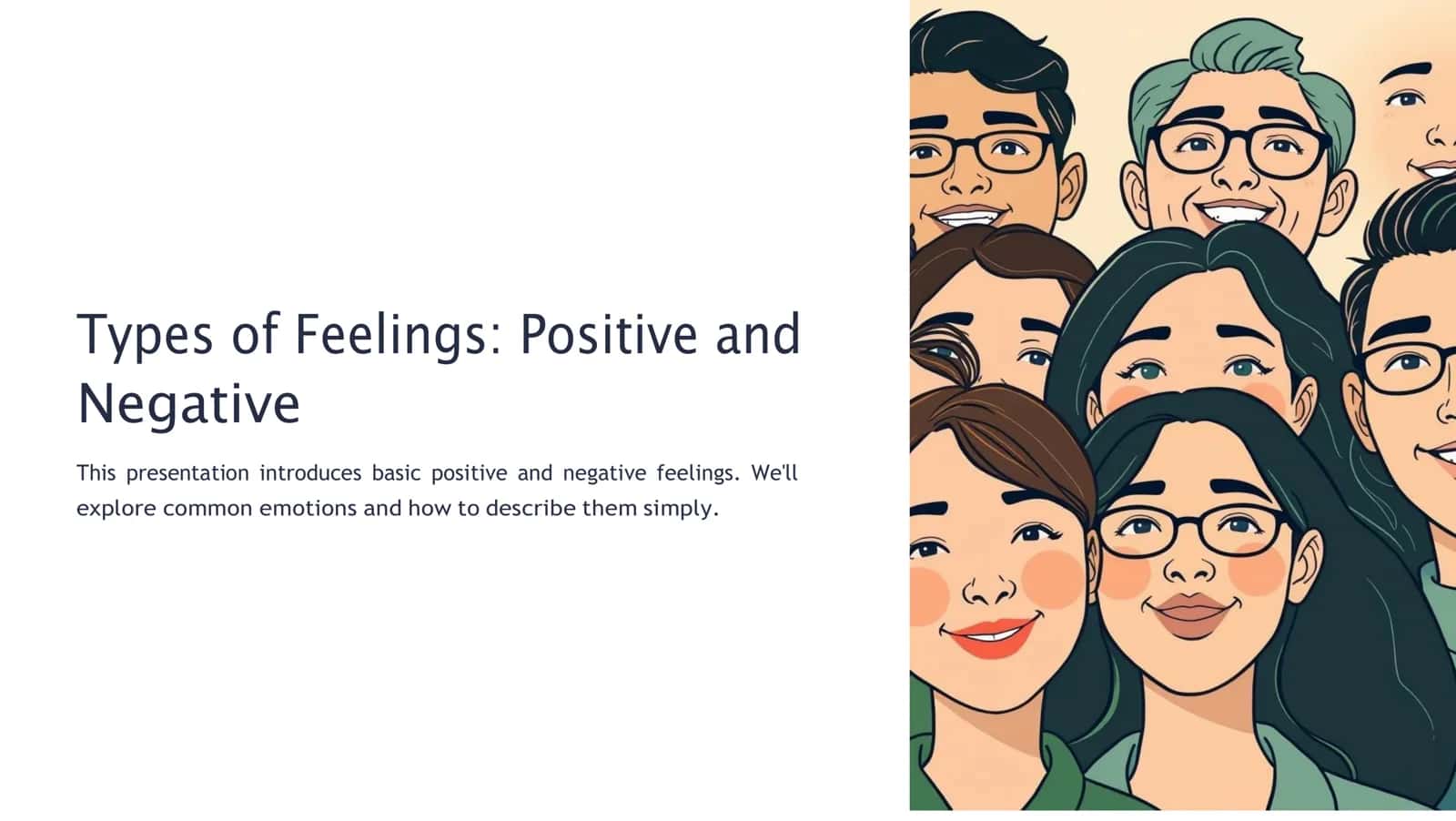 Types of Feelings: Positive and Negative 1