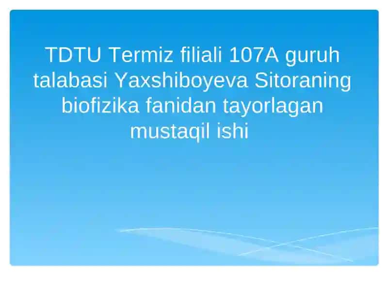 Bionika fanining mazmuni va kelib chiqishi