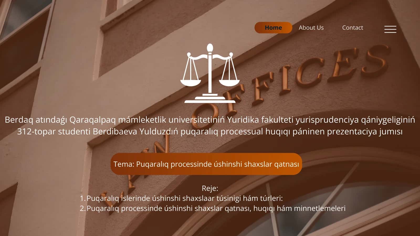 Puqaralıq processinde úshinshi shaxslar qatnası 1