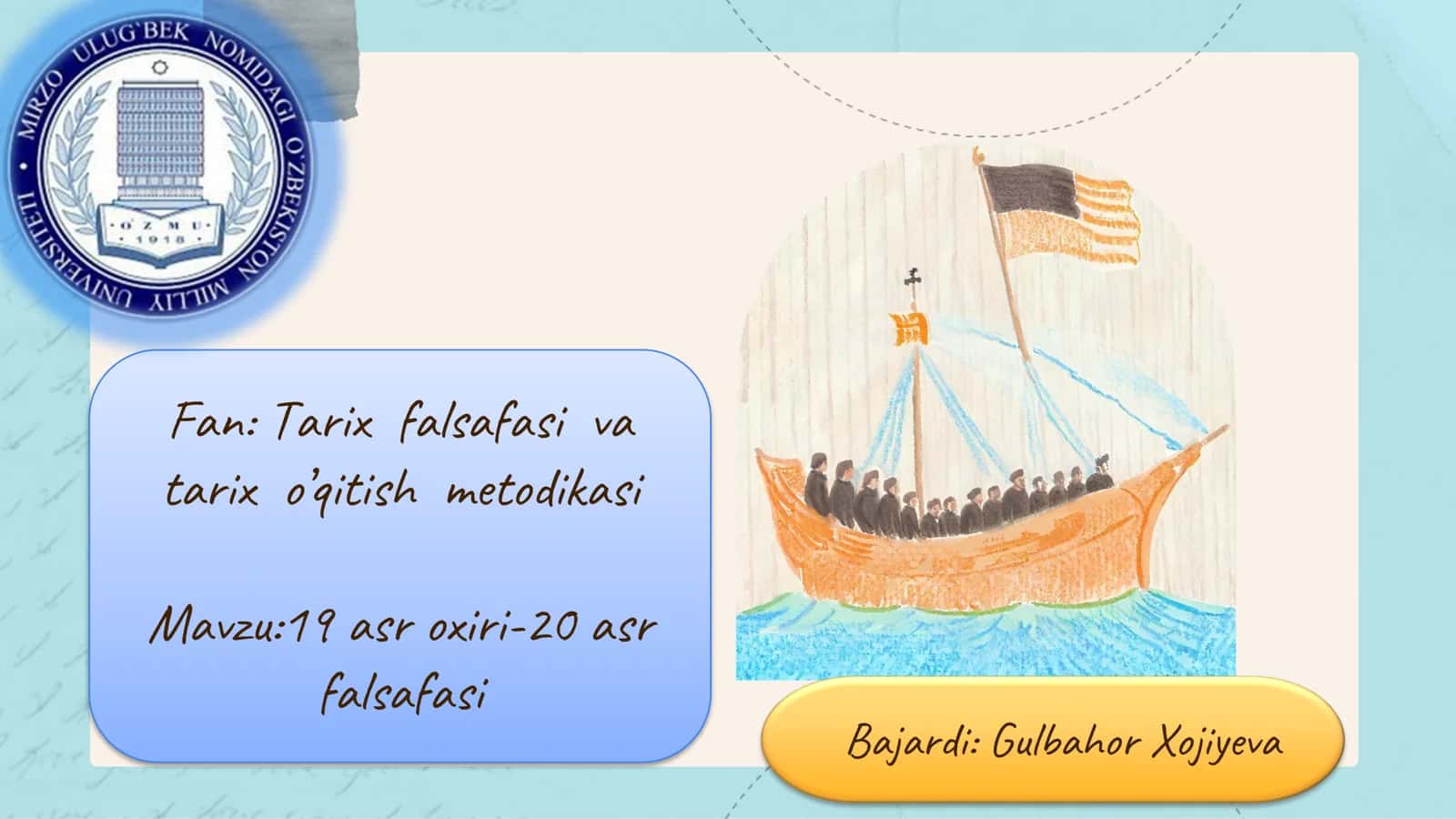 Falsafa rivojlanishi va asosiy yo'nalishlari 1
