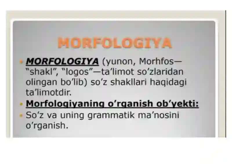 Morfemika