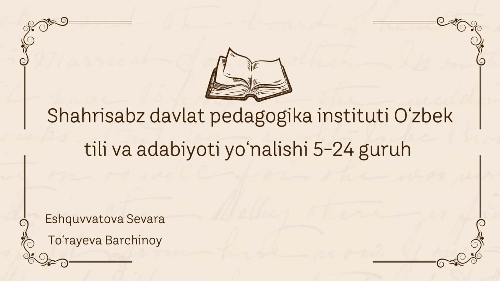Amiriy "Devon"i 1