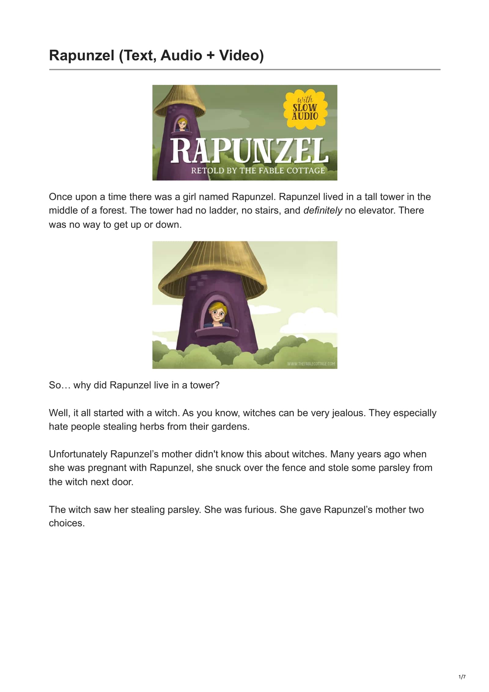 Rapunzel 1