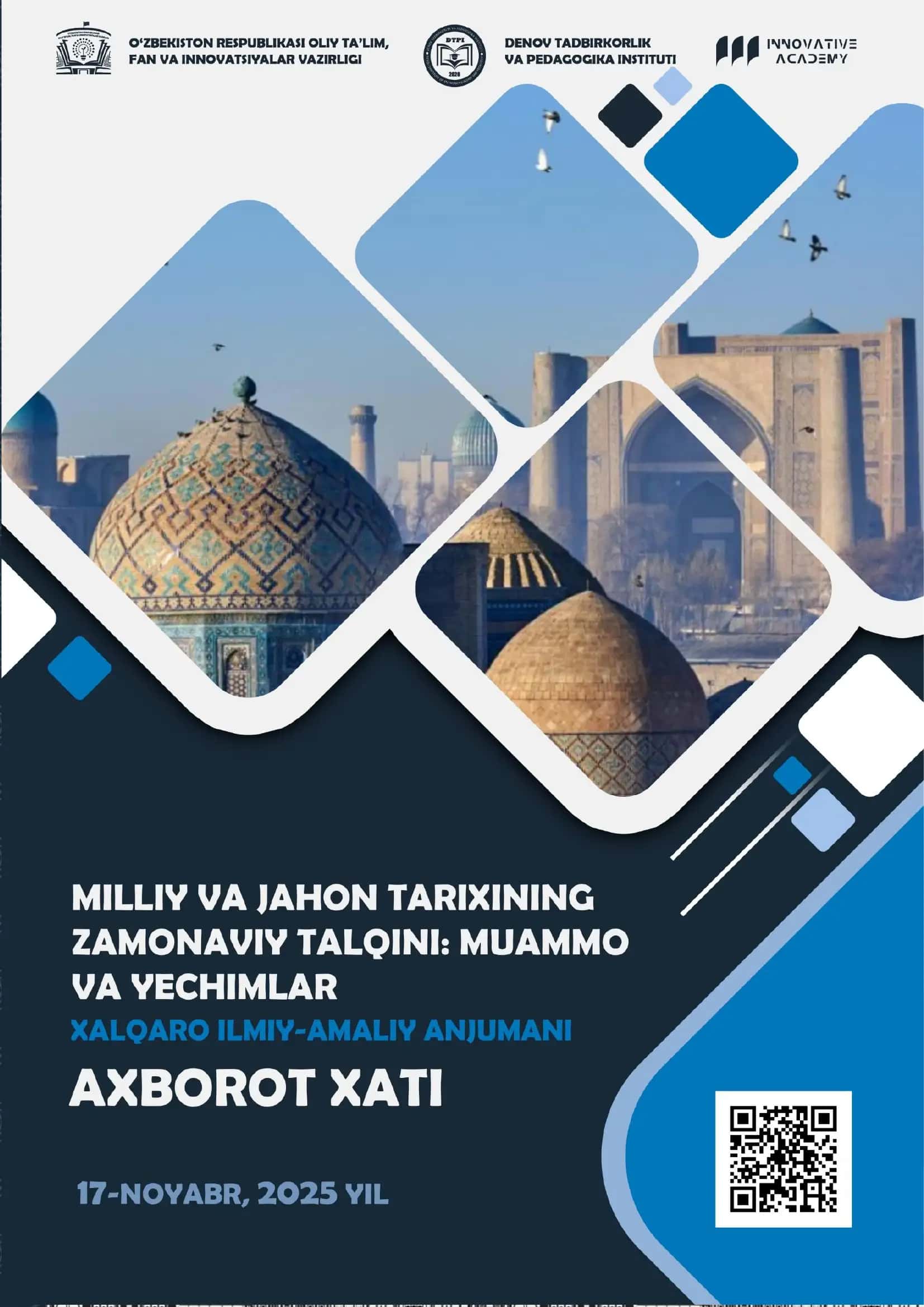 "Milliy va jahon tarixining zamonaviy talqini: muammo va yechimlar" 1
