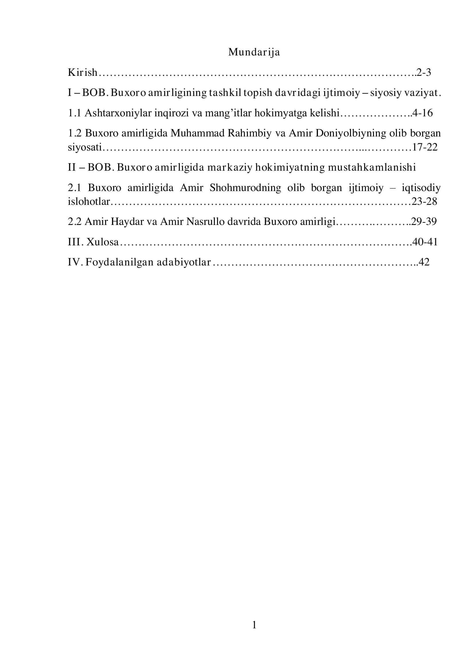 Mustaqillik yillari 1