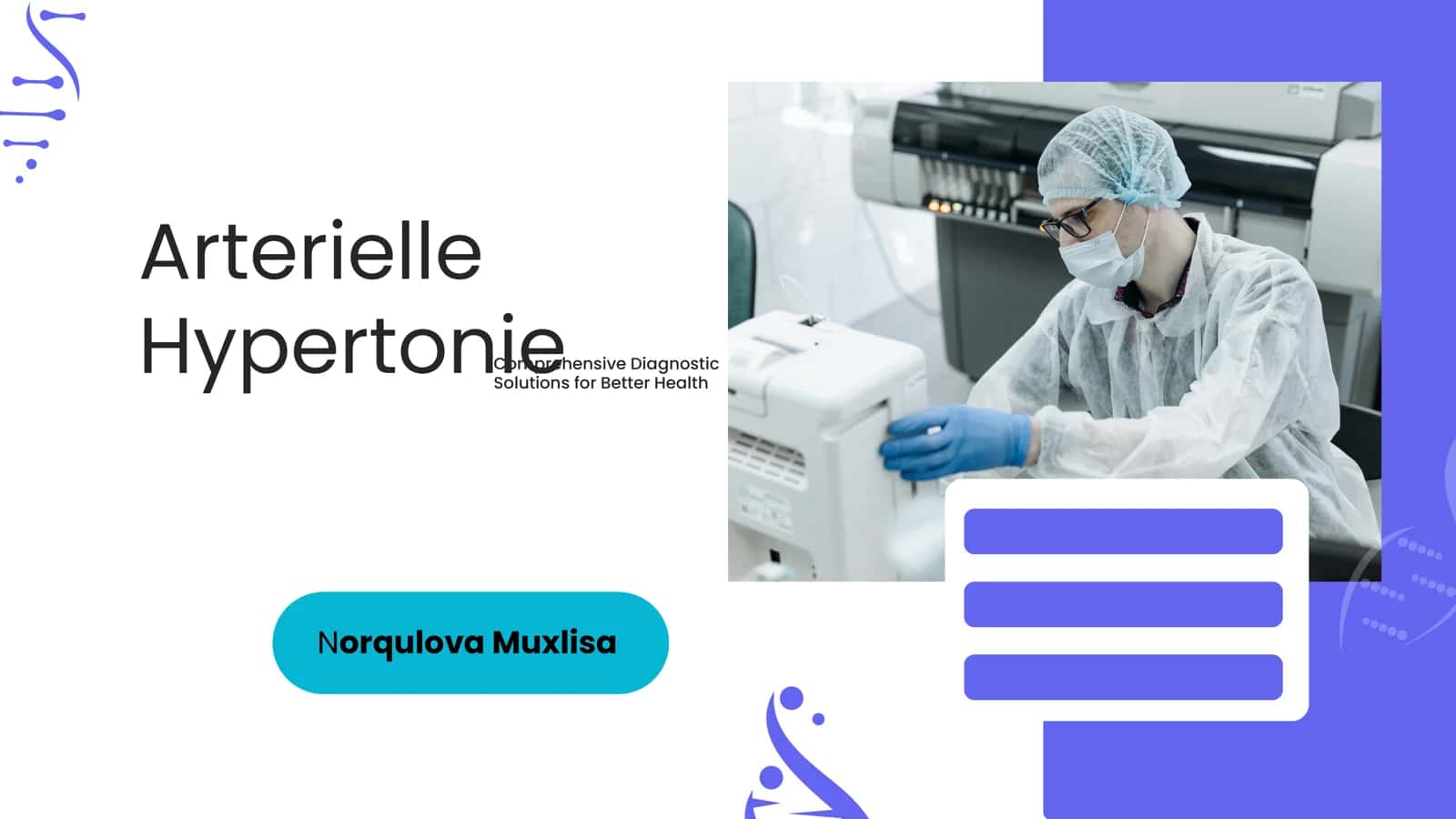 Arterielle Hypertonie — Nemis tilida tibbiy taqdimot (13 slayd) 1
