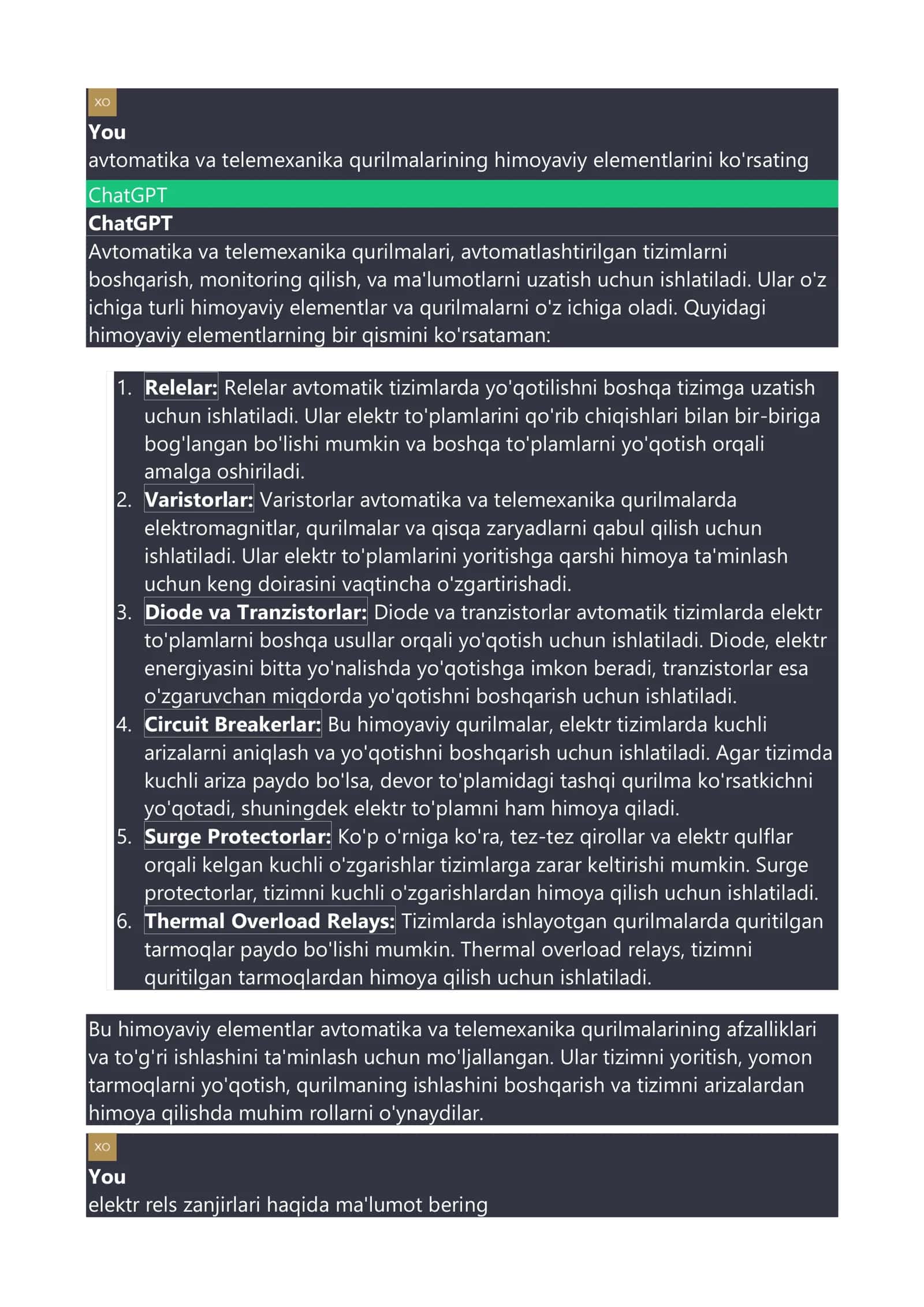 Avtomatika va telemexanika qurilmalari 1
