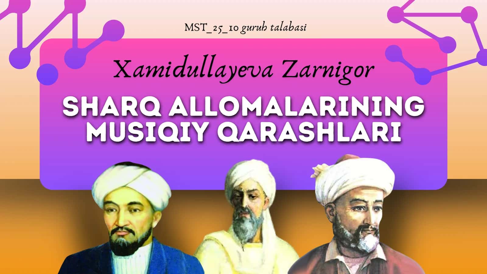 Sharq allomalarining musiqiy qarashlari 1