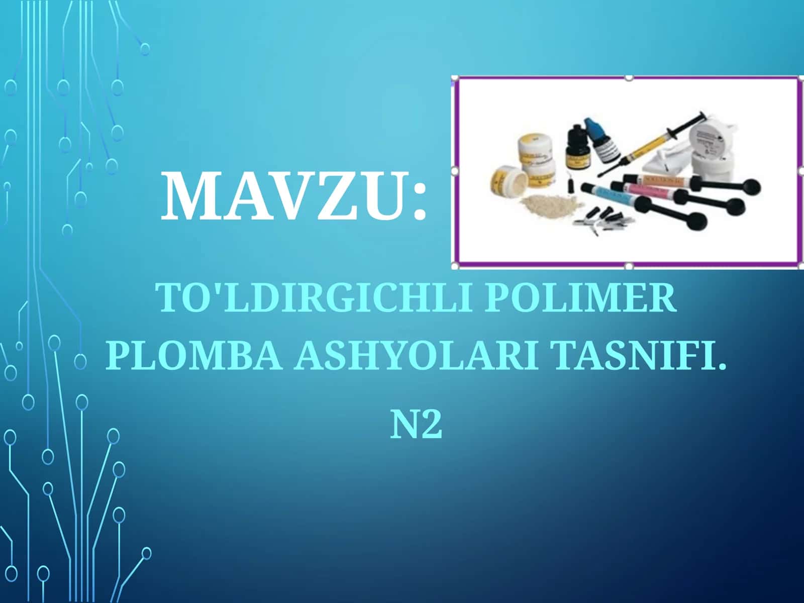 TO'LDIRGICHLI POLIMER 1