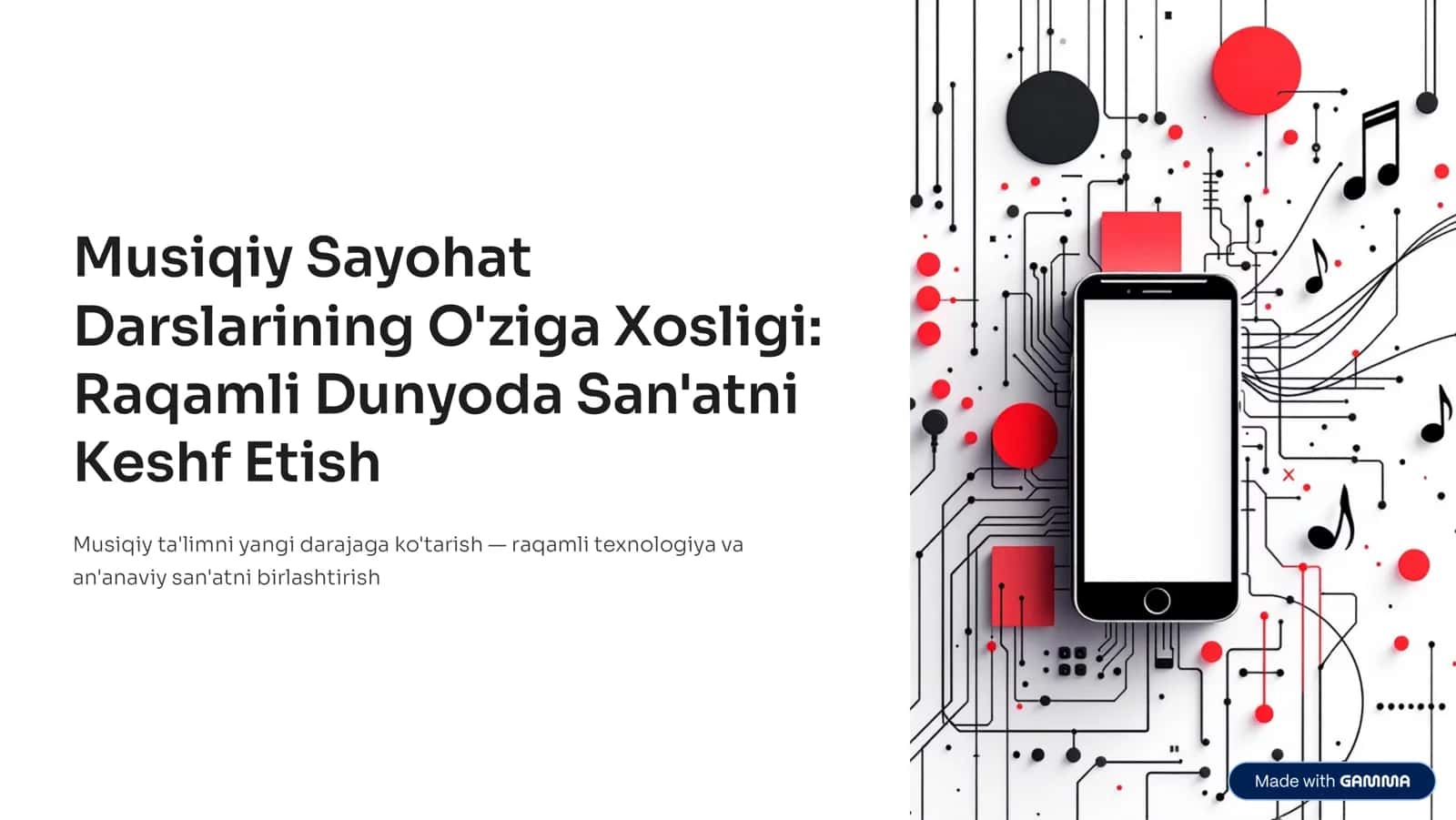 Musiqiy Sayohat 1