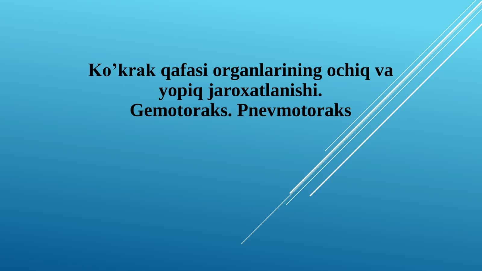 Pnevmotoraks 1