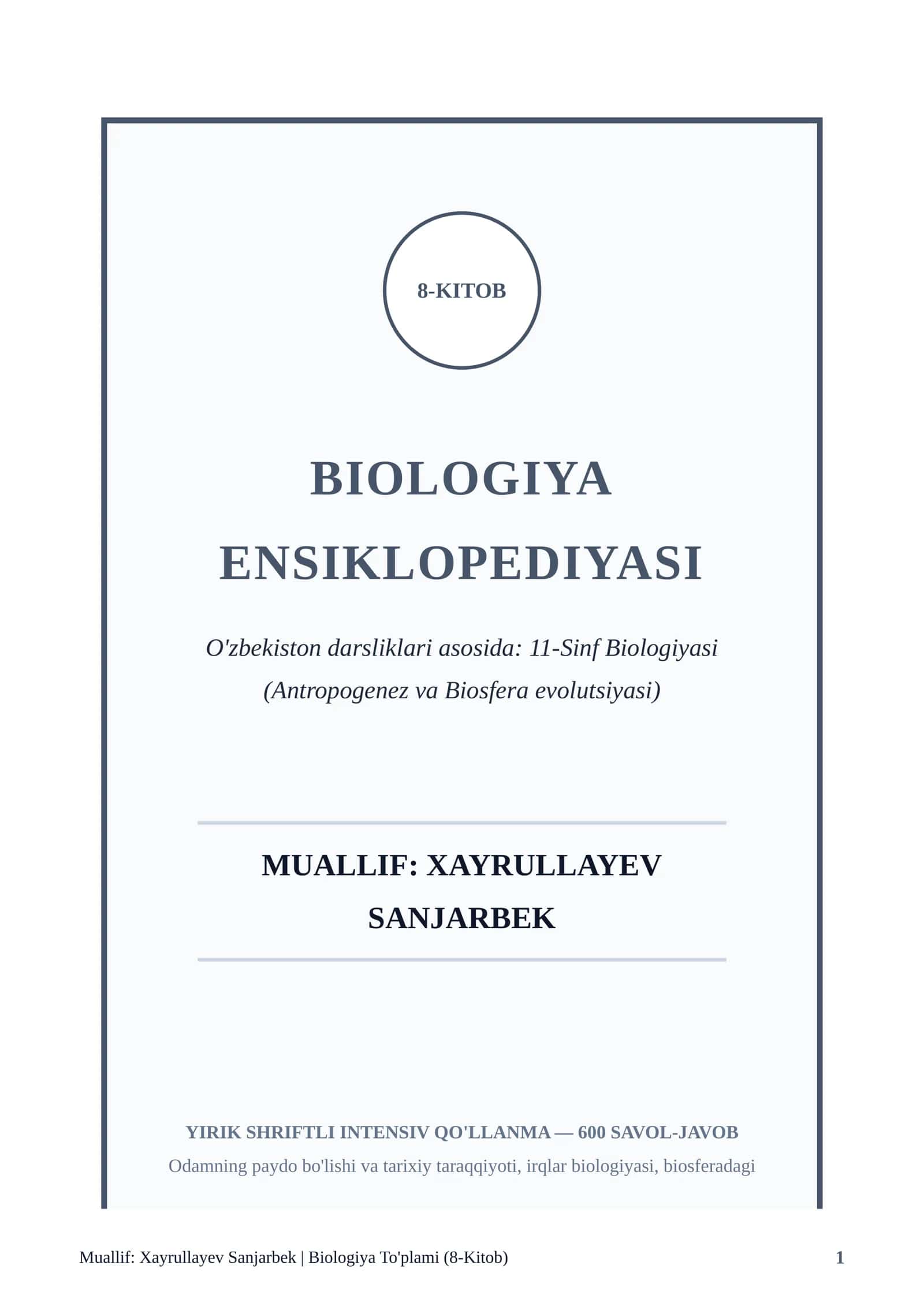BIOLOGIYA ENSIKLOPEDIYASI 1
