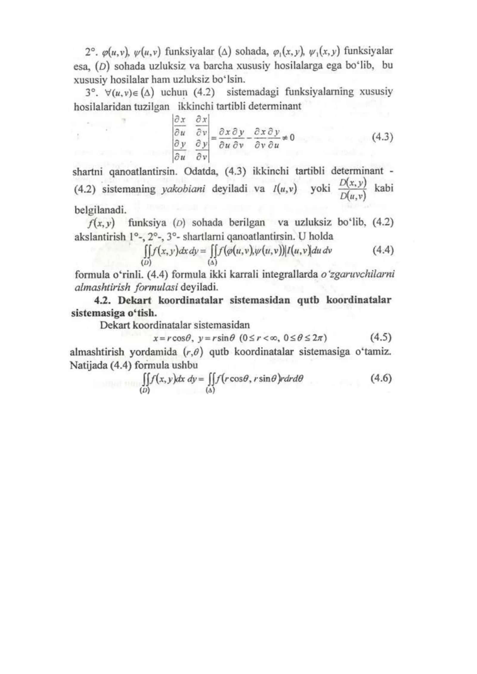 Karrali integrallar 2