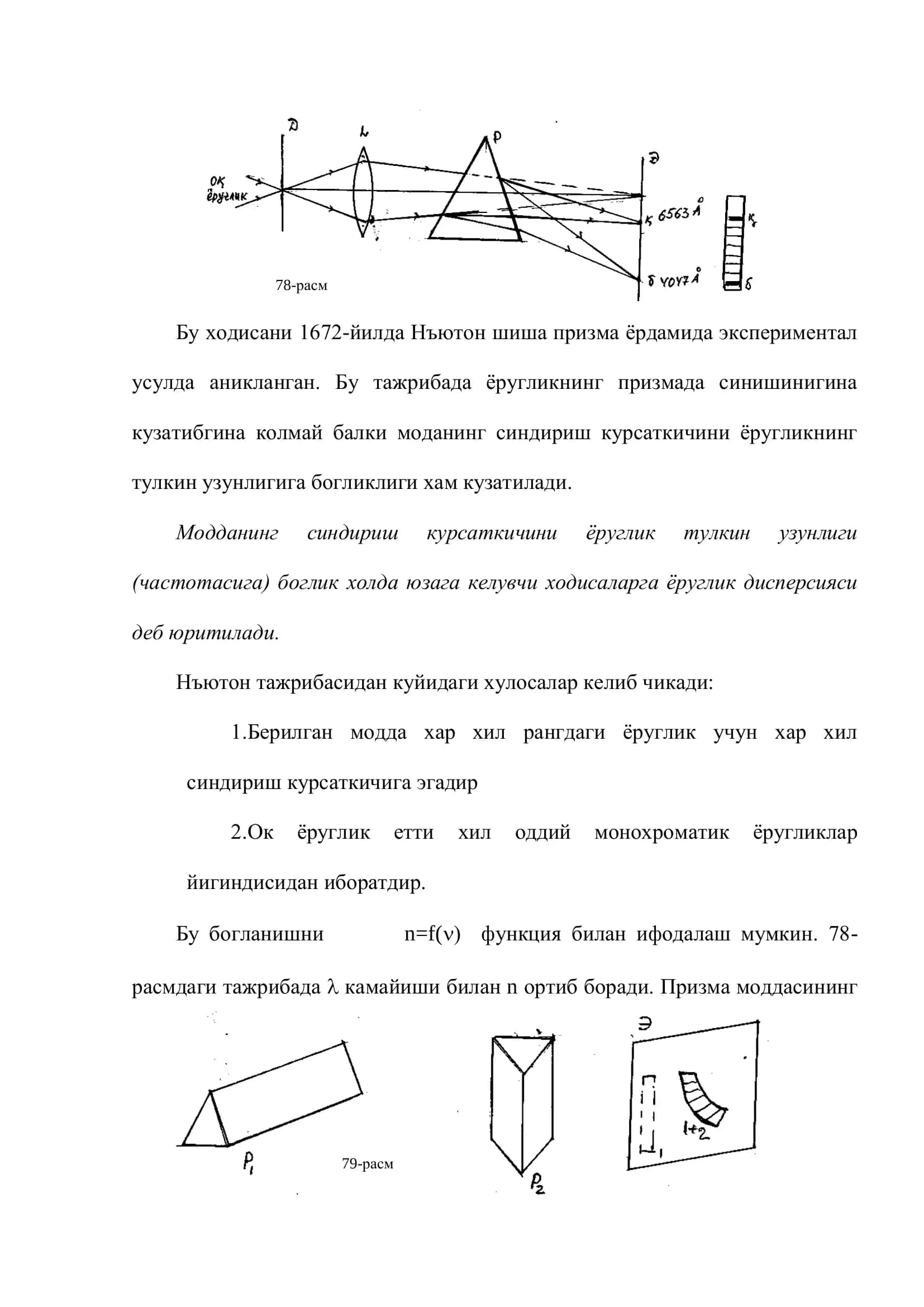 Ёруглик дисперсияси 2