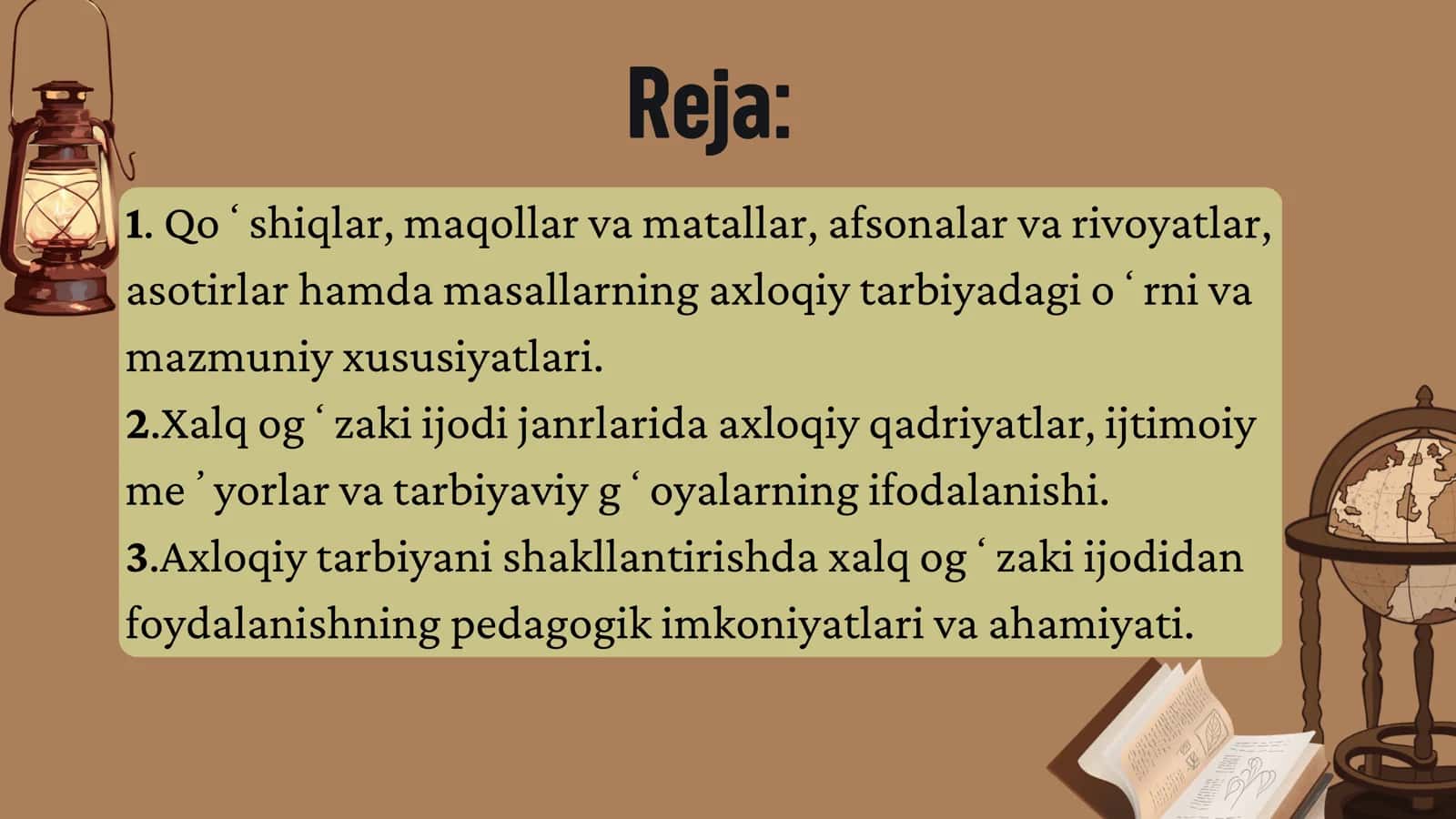 Xalq ogʻzaki ijodi va axloqiy tarbiya 2