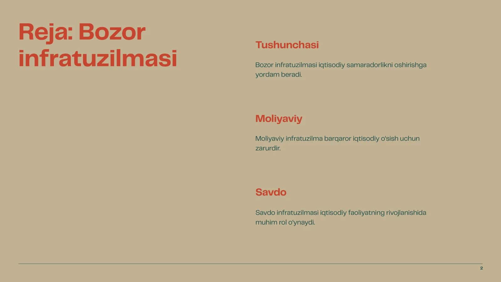 Bozor infratuzilmasi 2