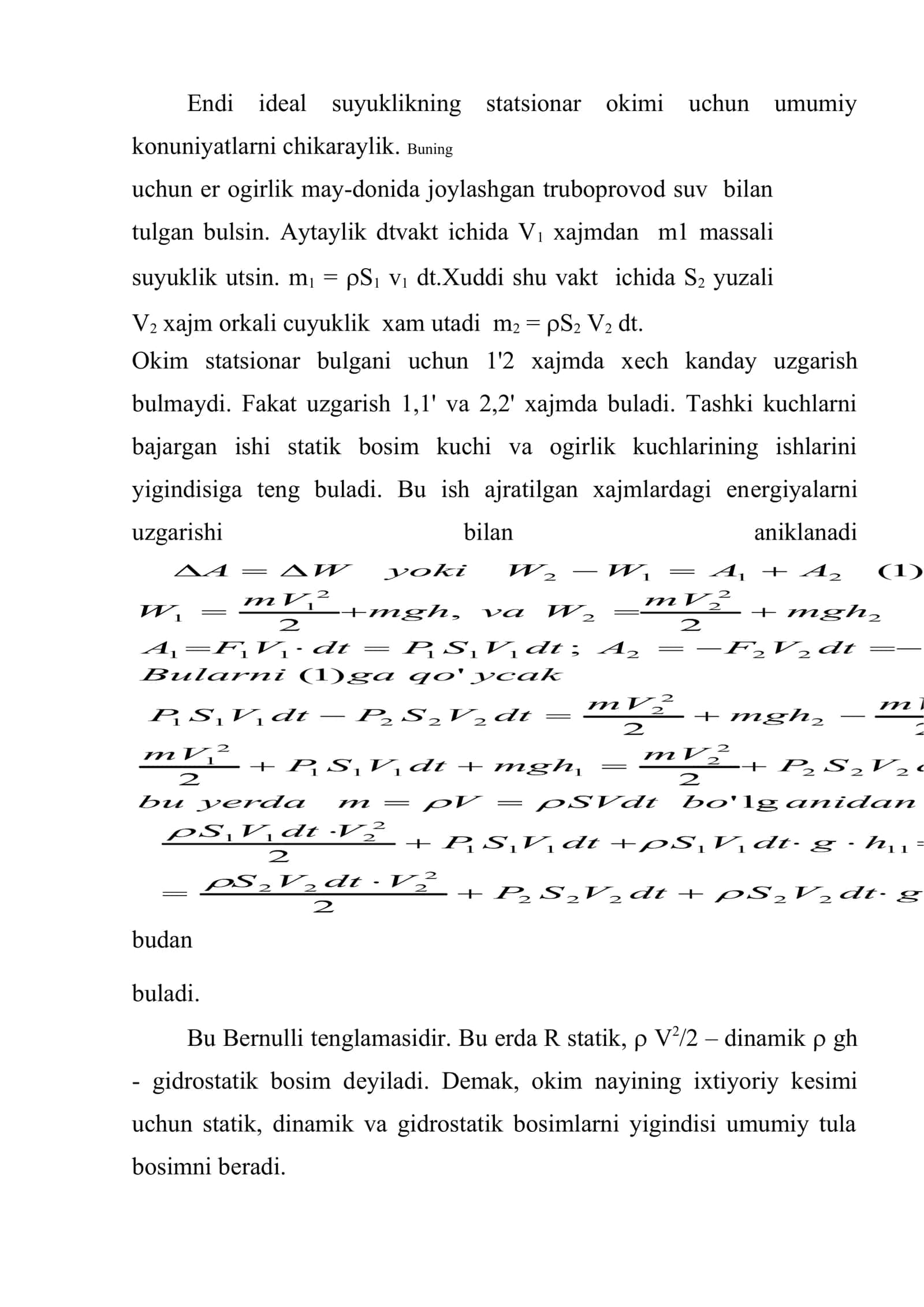 Bеrnulli tеnglamasi 2