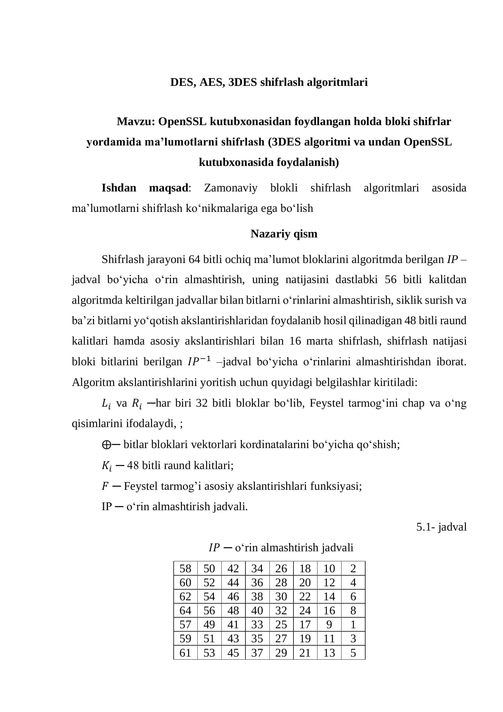 OpenSSL kutubxonasidan foydalanish 2