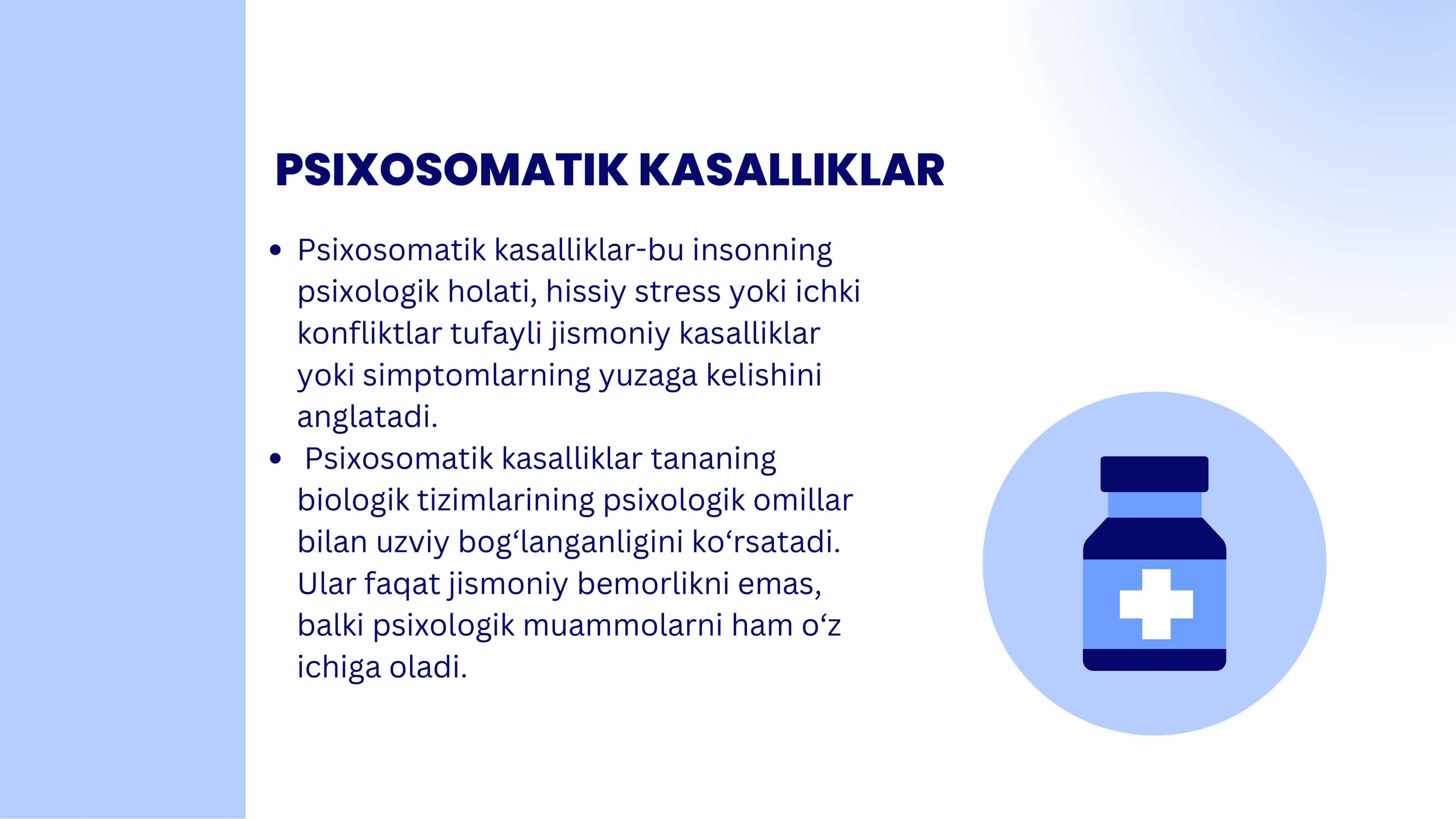 PSIXOSOMATIK KASALLIKLAR KONSEPTSIYALAR 2