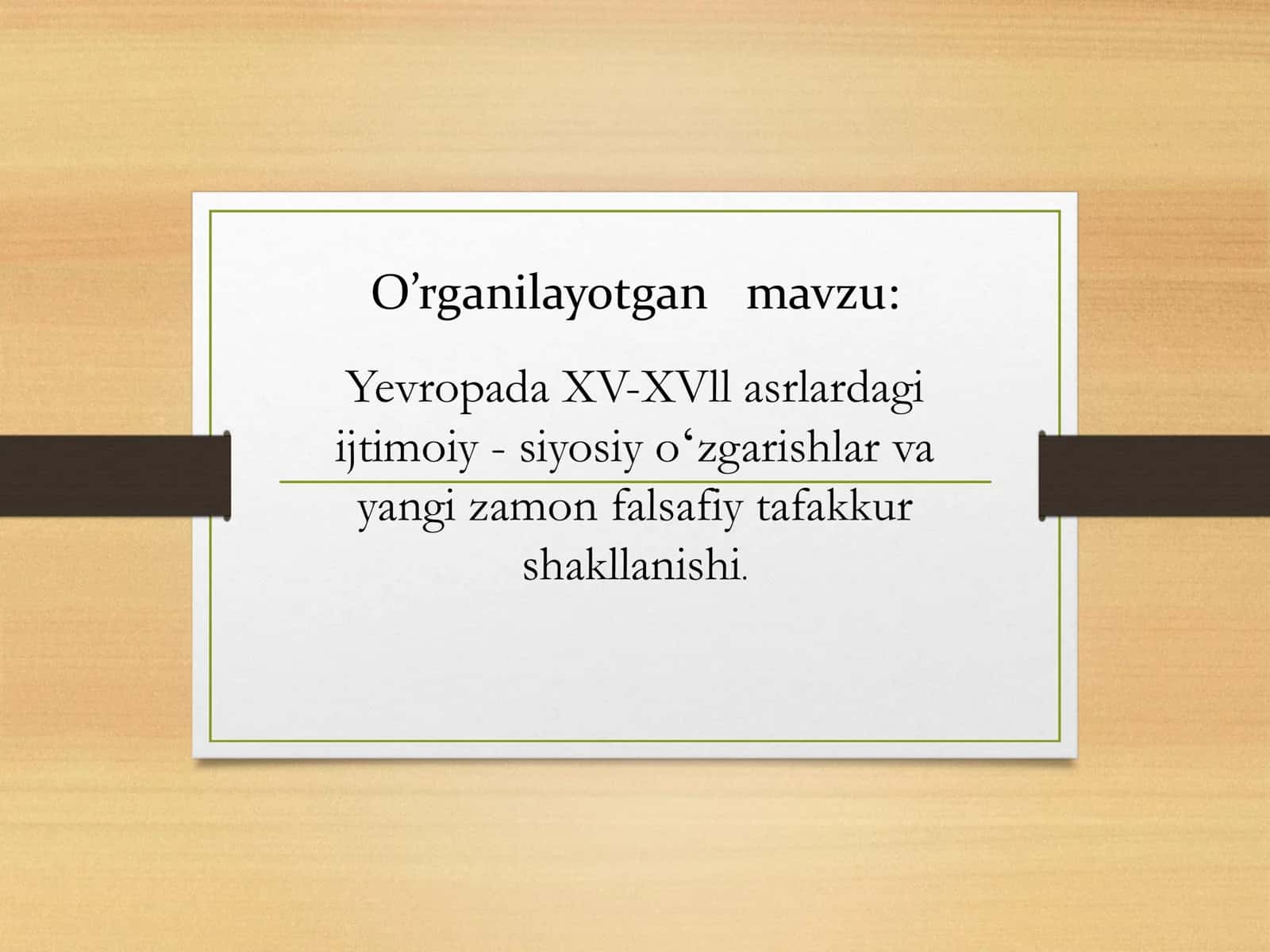 Falsafa fanidan tayyorlagan TAQDIMOT 2
