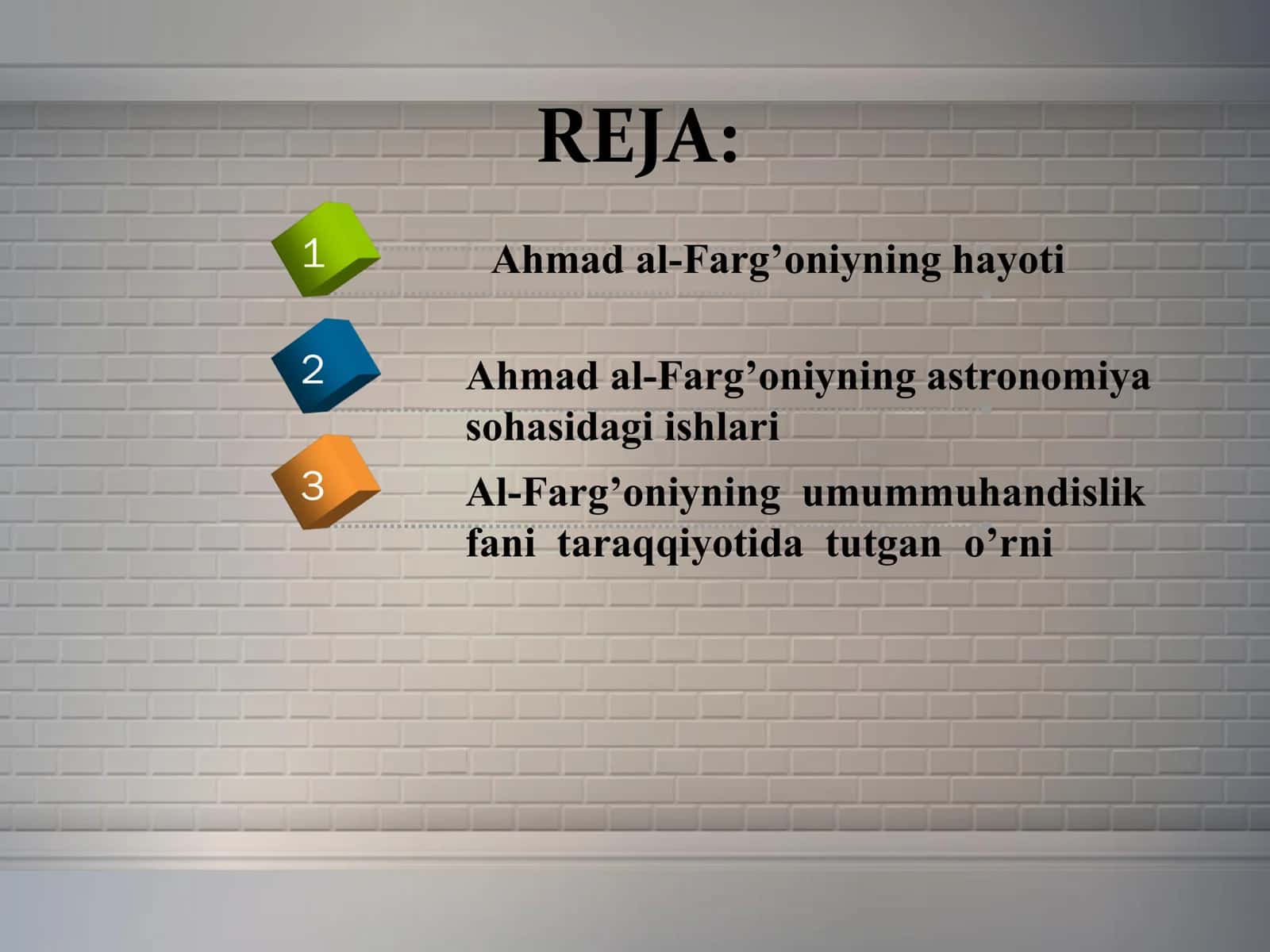 Ahmad al-Farg’oniyning hayoti 2