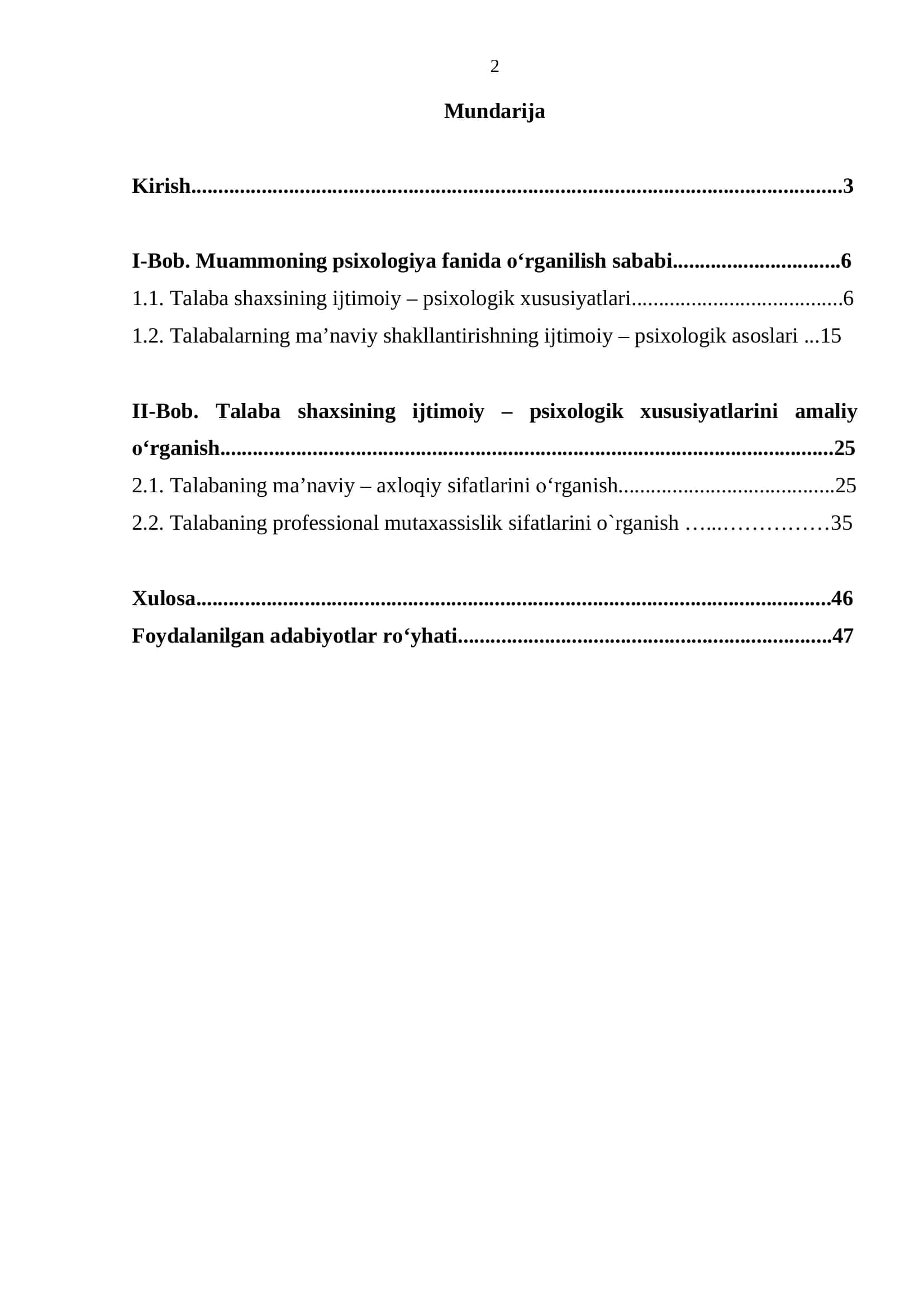 Talabalarning ijtimoiy va psixologik xususiyatlari 2