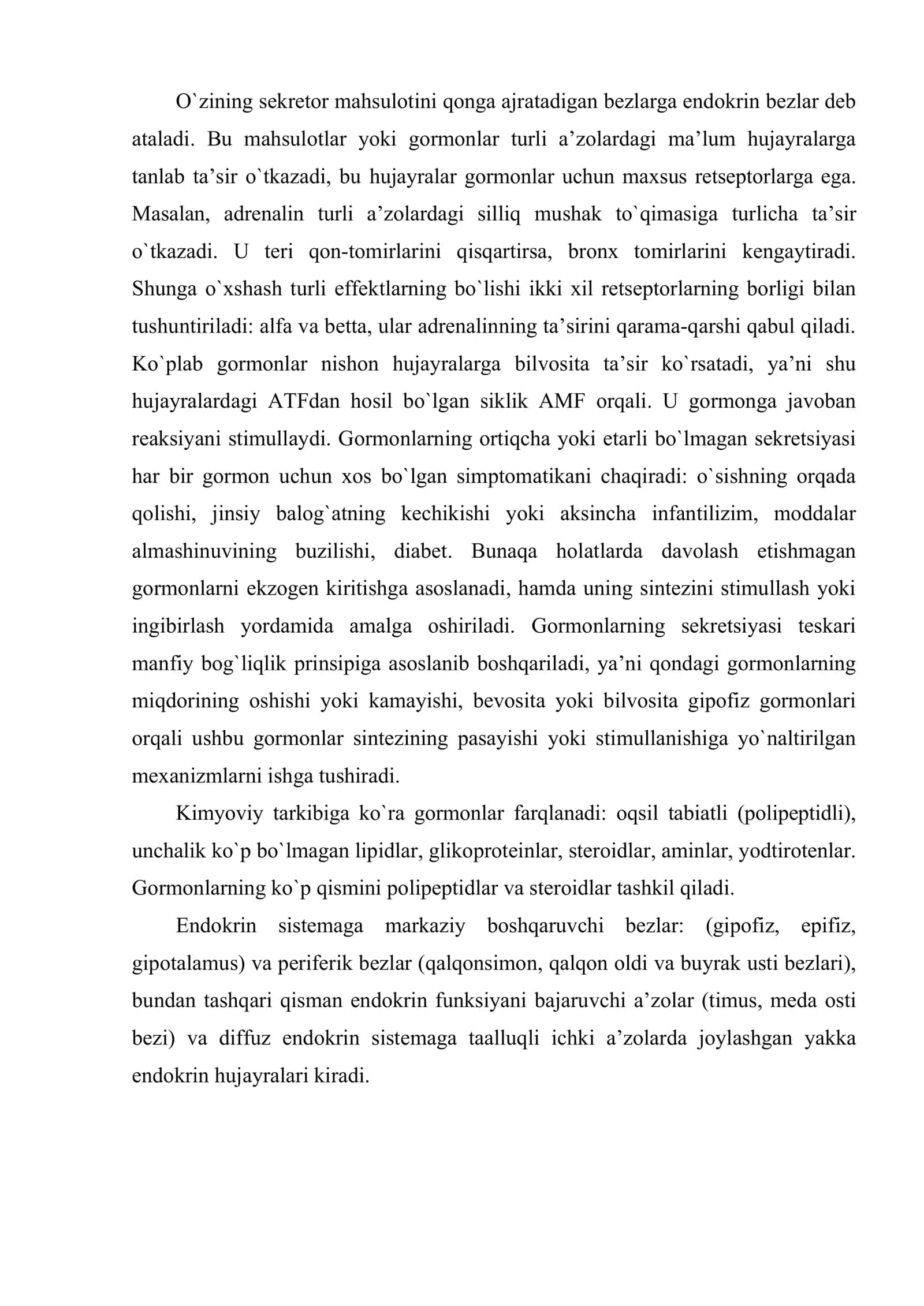 Endokrin tizimi 2