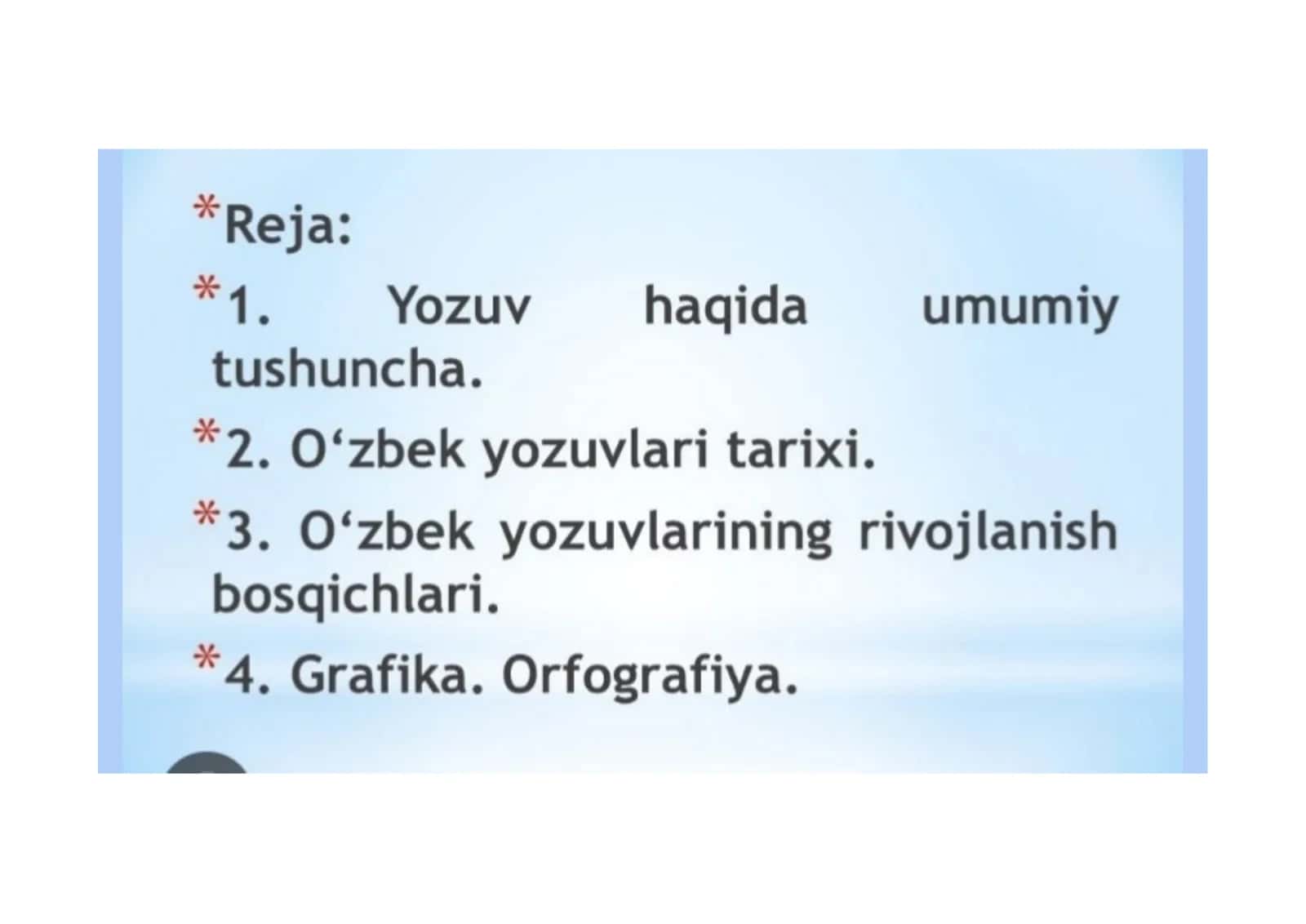 YOZUV TARIXI 2
