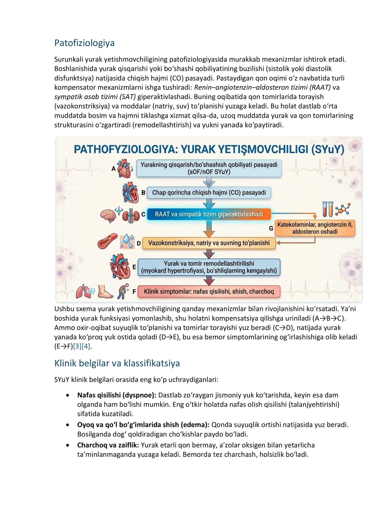 Surunkali yurak yetishmovchiligi 2