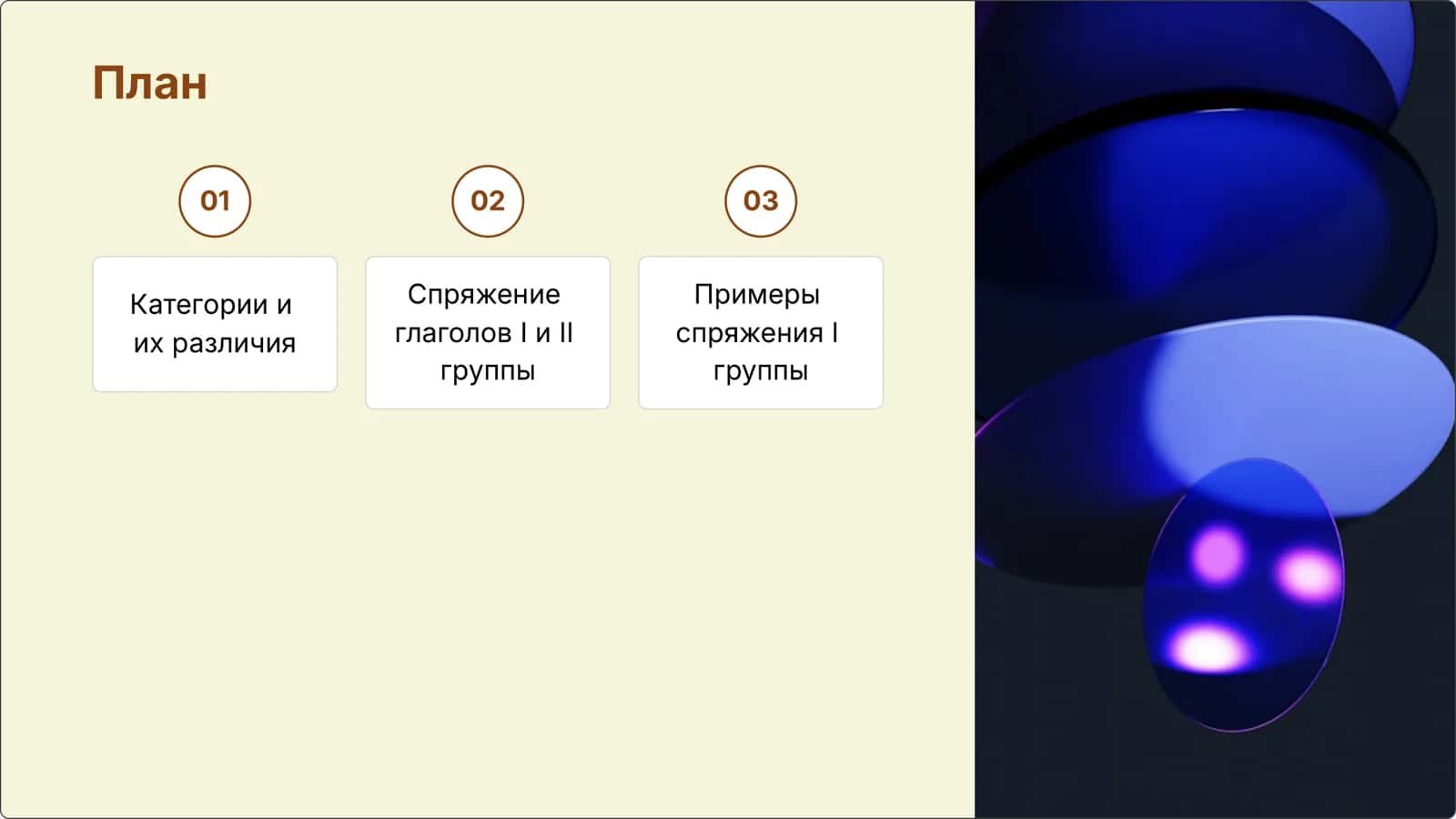 Значение настоящего времени 2