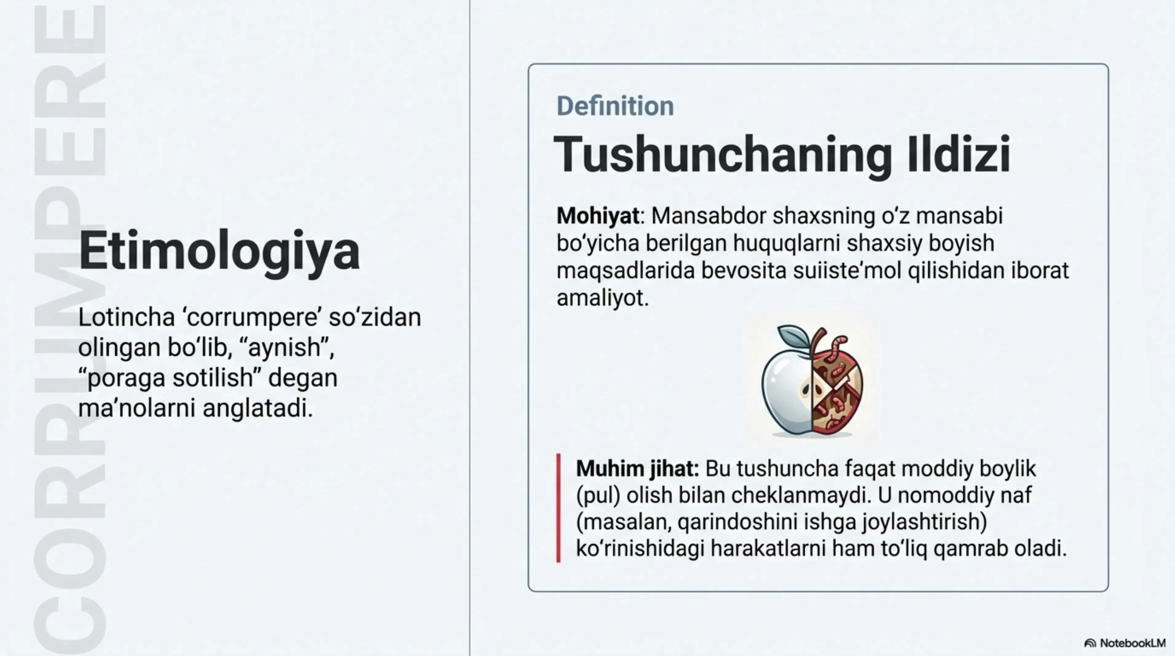 Korrupsiya Mohiyati Sabablari Oqibatlari 2