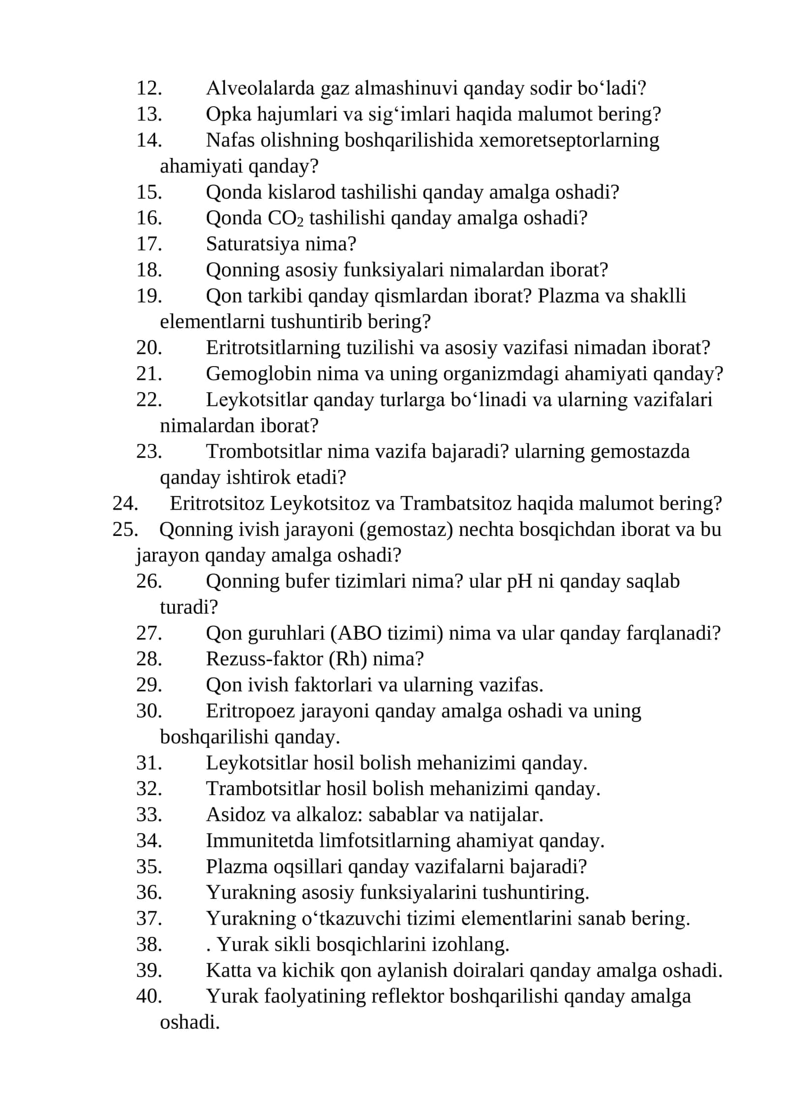 Pediatriya ishi Davolash ishi yo’nalishi Normal 2