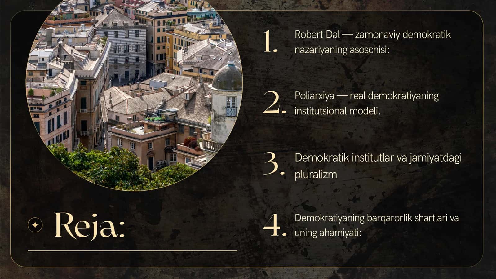 R.DALNING DEMOKRATIYA TOGʻRISIDAGI NAZARIYASI 2