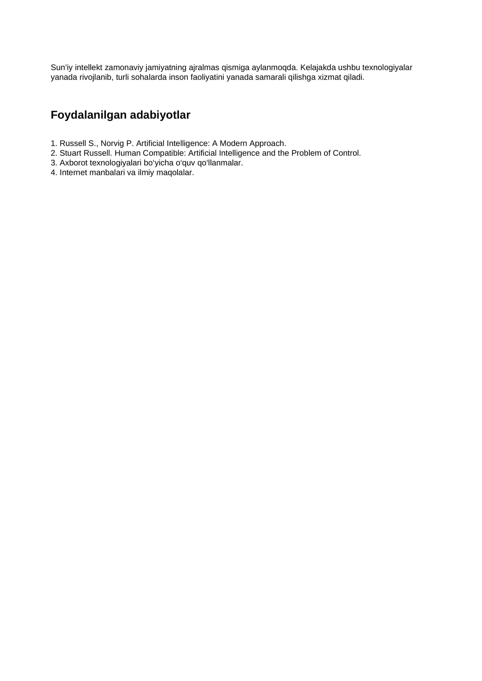 Suniy intelekt 2