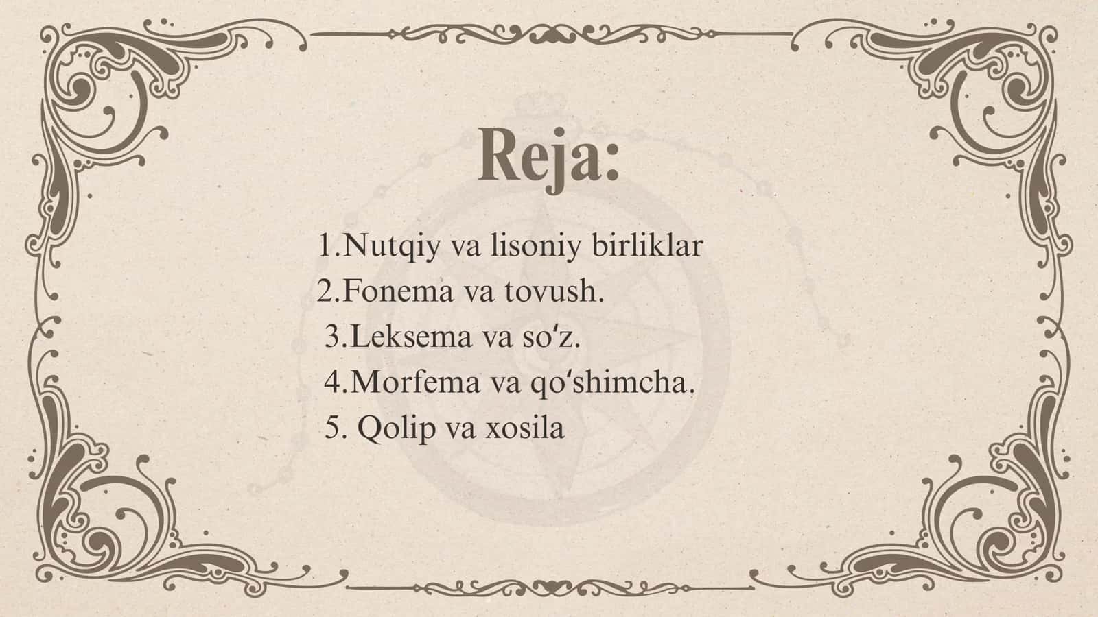 nutqiy va lisoniy birliklar 2