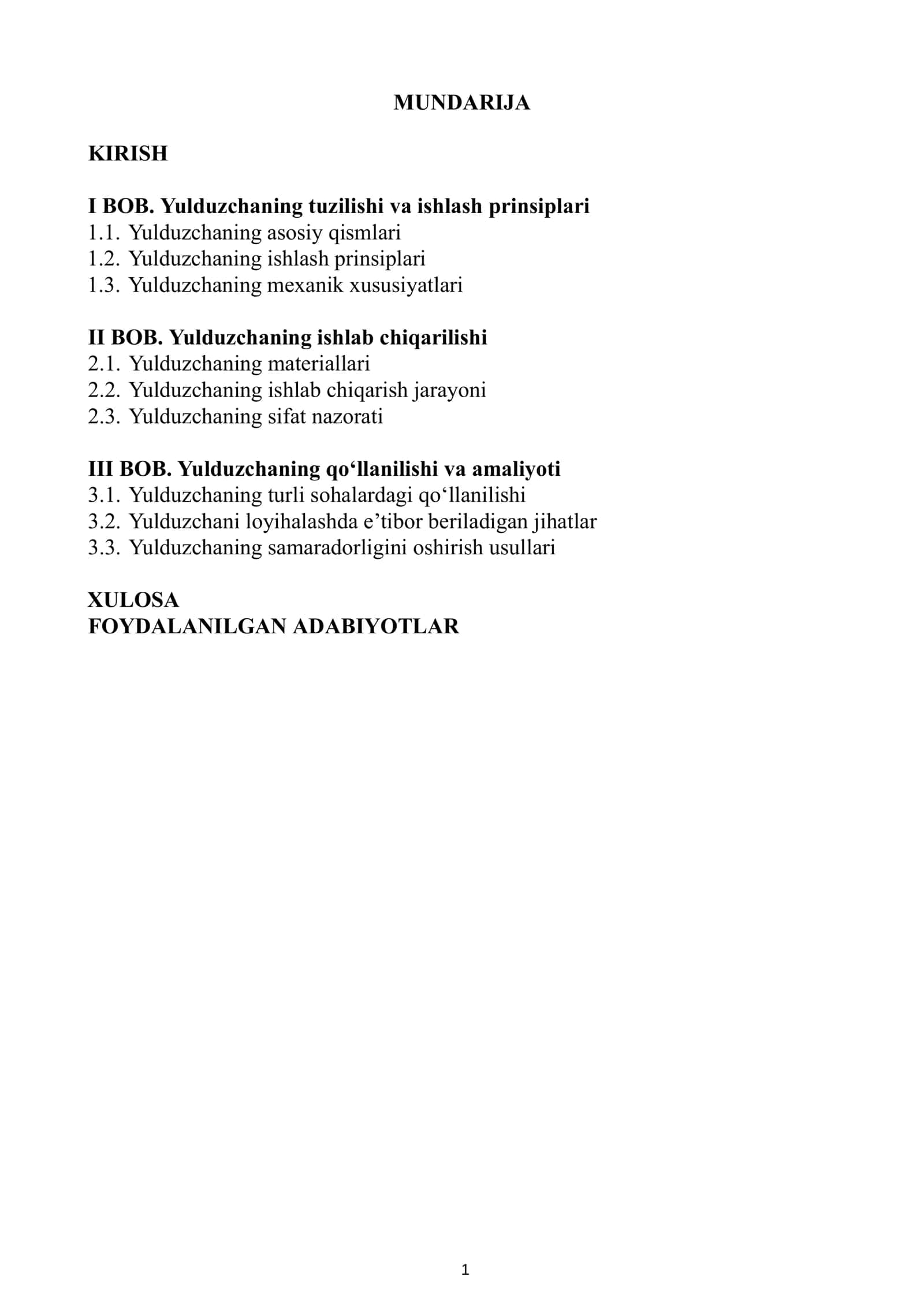 Yulduzcha (Shestirna) 2