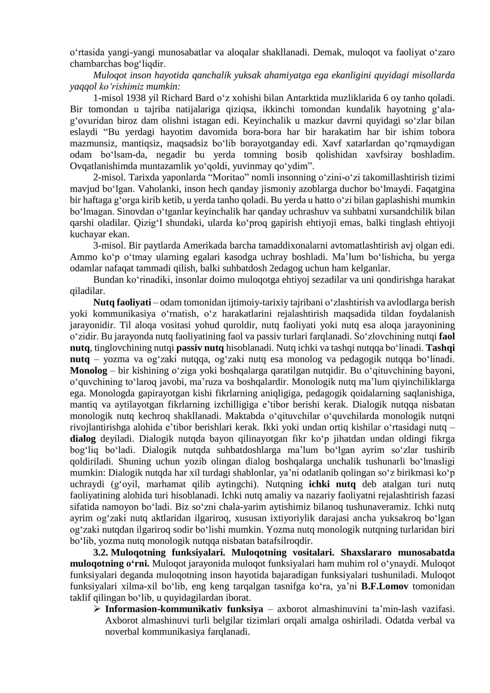 3-mavzu. Muloqot psixologiyasi 2