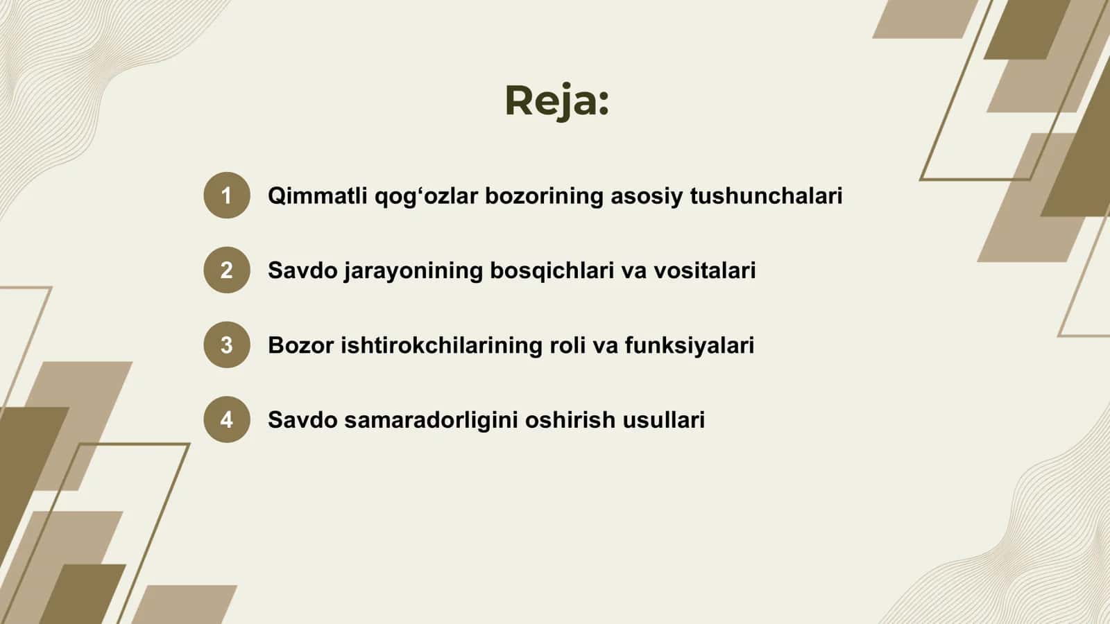 Qimmatli qog'ozlar bozorida savdo jarayoni 2